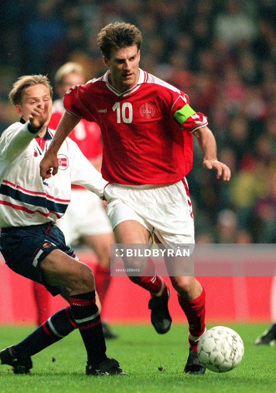 Michael Laudrup, Danmark (mot Norge)
