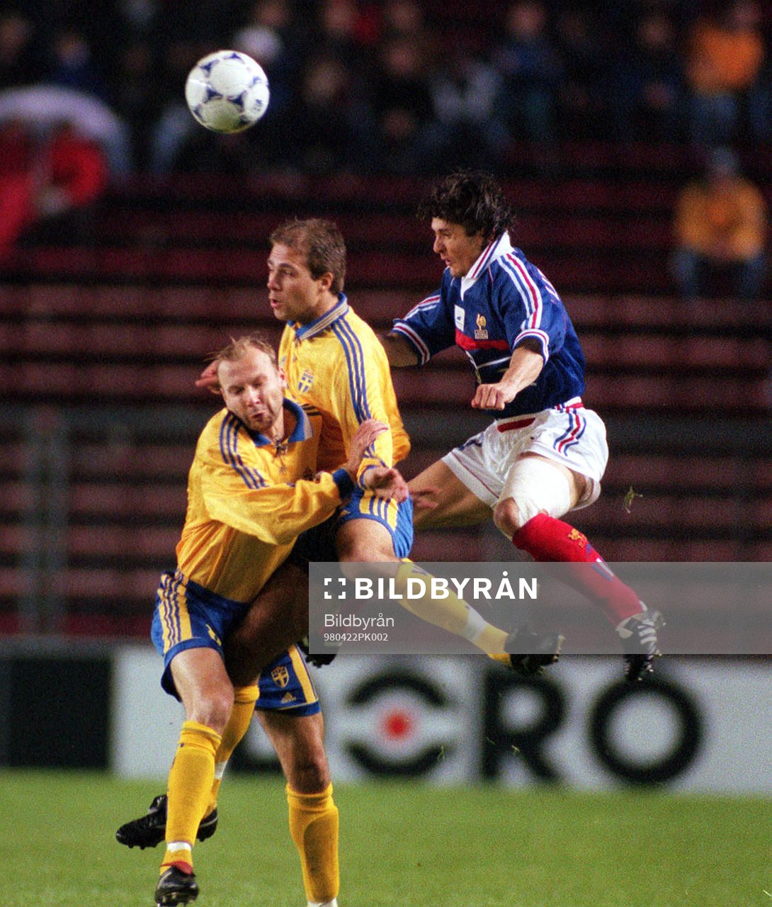 Håkan Mild och Teddy Lucic och Bixente Lizarazu