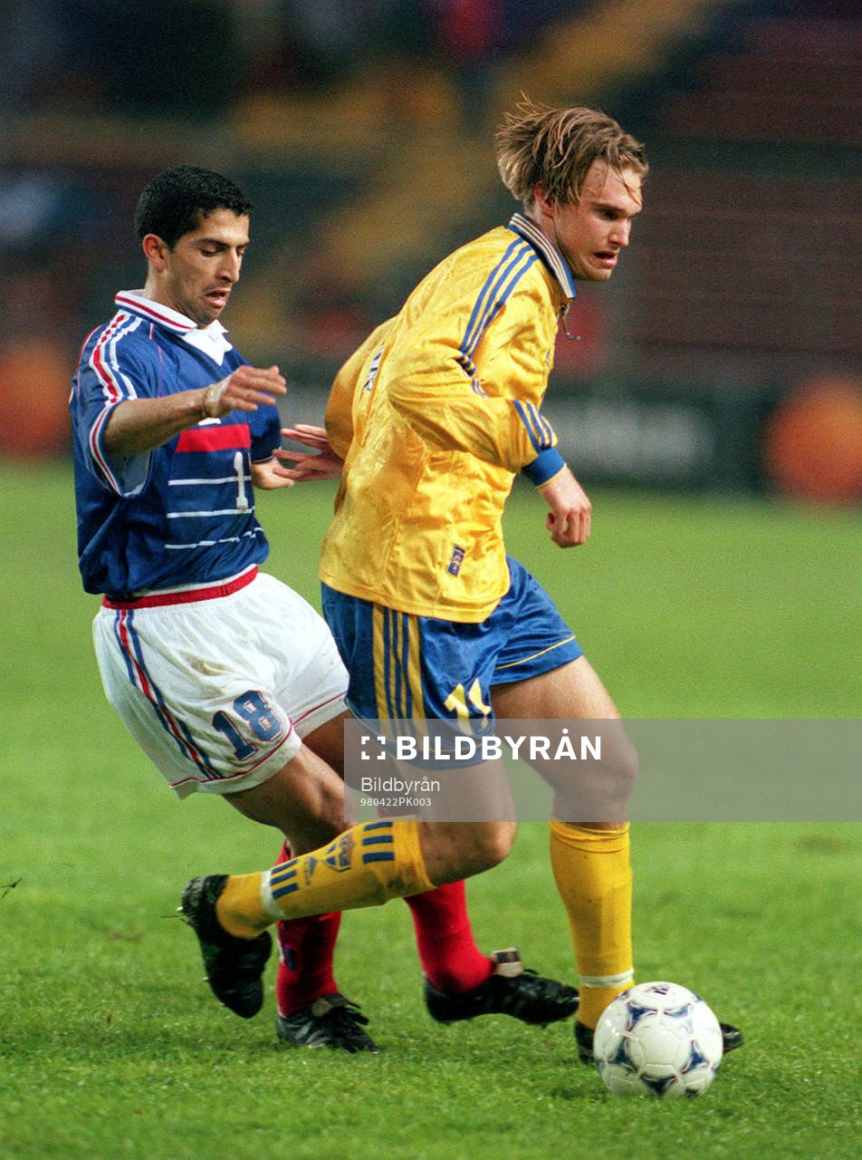 Sabri Lamouchi och Andreas Andersson