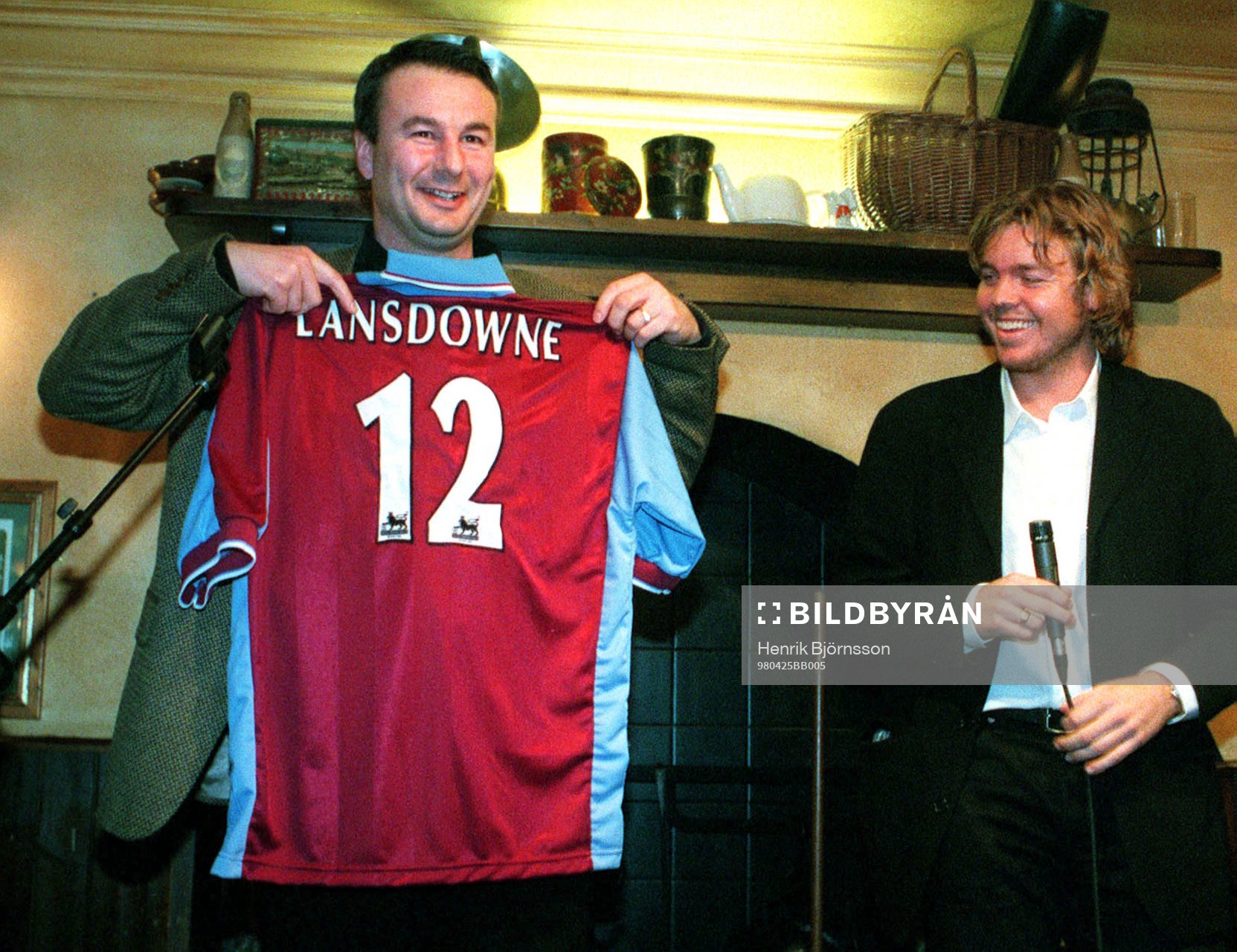 Billy Lansdowne och Tomas Brolin