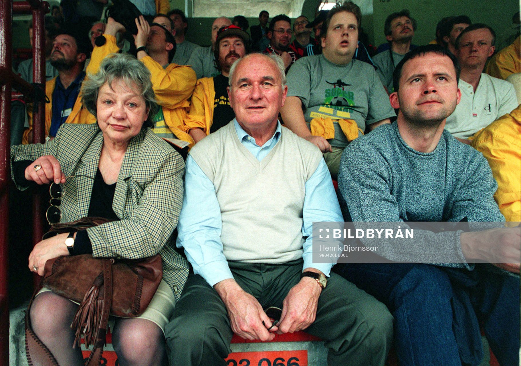 Margareta Hamrin, Kurt Hamrin och sonen