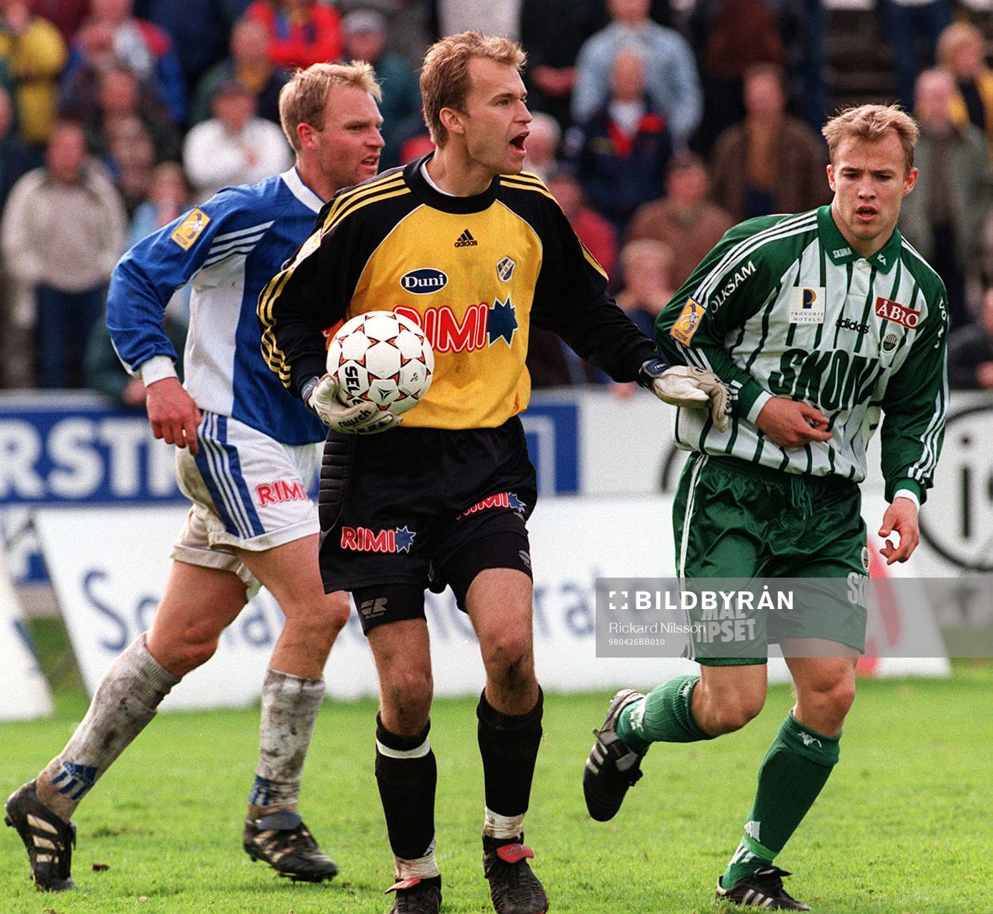 Håkan Svensson, Halmstad, och Christian Lundström,