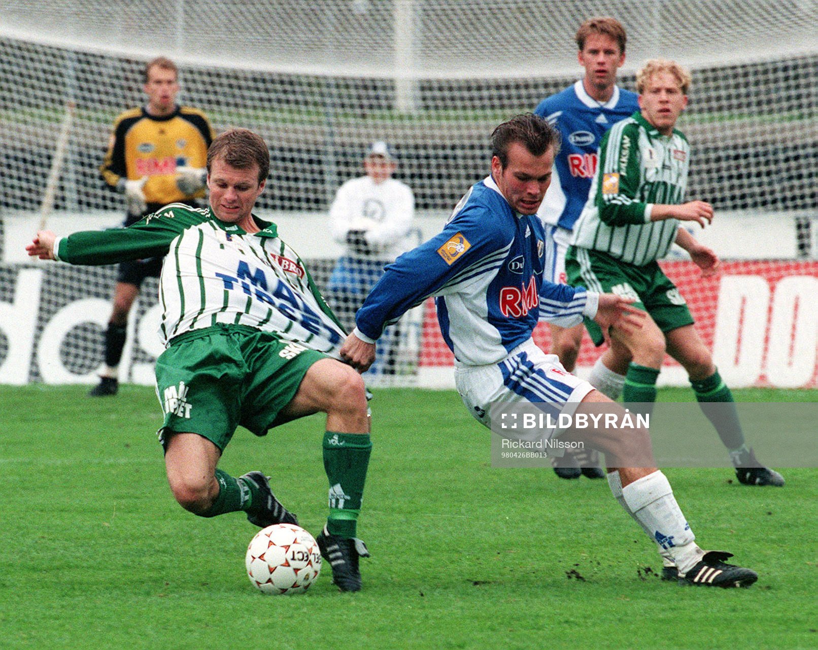 Niclas Johansson, Västra Frölunda och Fredrik Ljungberg,