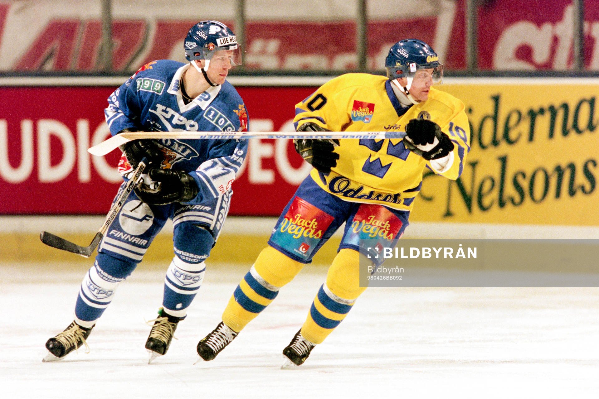 Tomi Kallio. Finland och Pelle Prestberg, Sverige