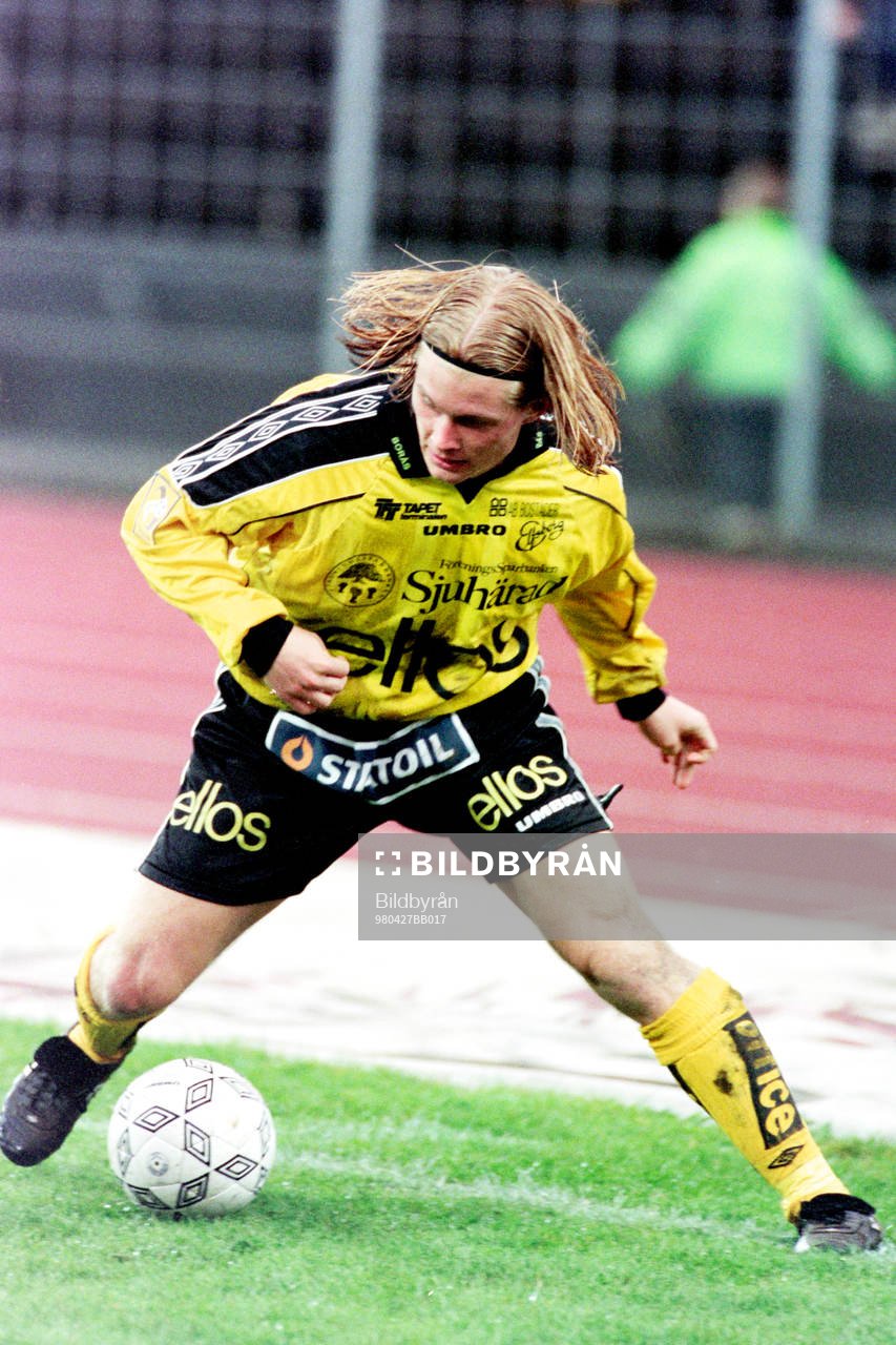 Fotboll, Allsvenskan, Elfsborg - Trelleborg, 1-1: Fredrik Berglund, Elfsborg.
