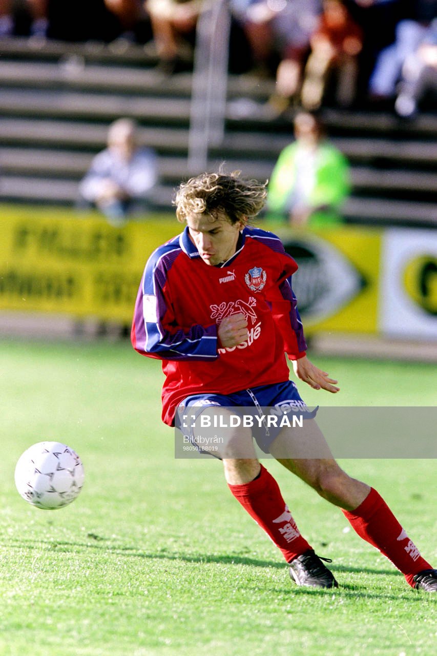 Fotboll, Svenska Cupen, Helsingborg - Stenungsund, 2-1: Arild Stavrum, Helsingborg.