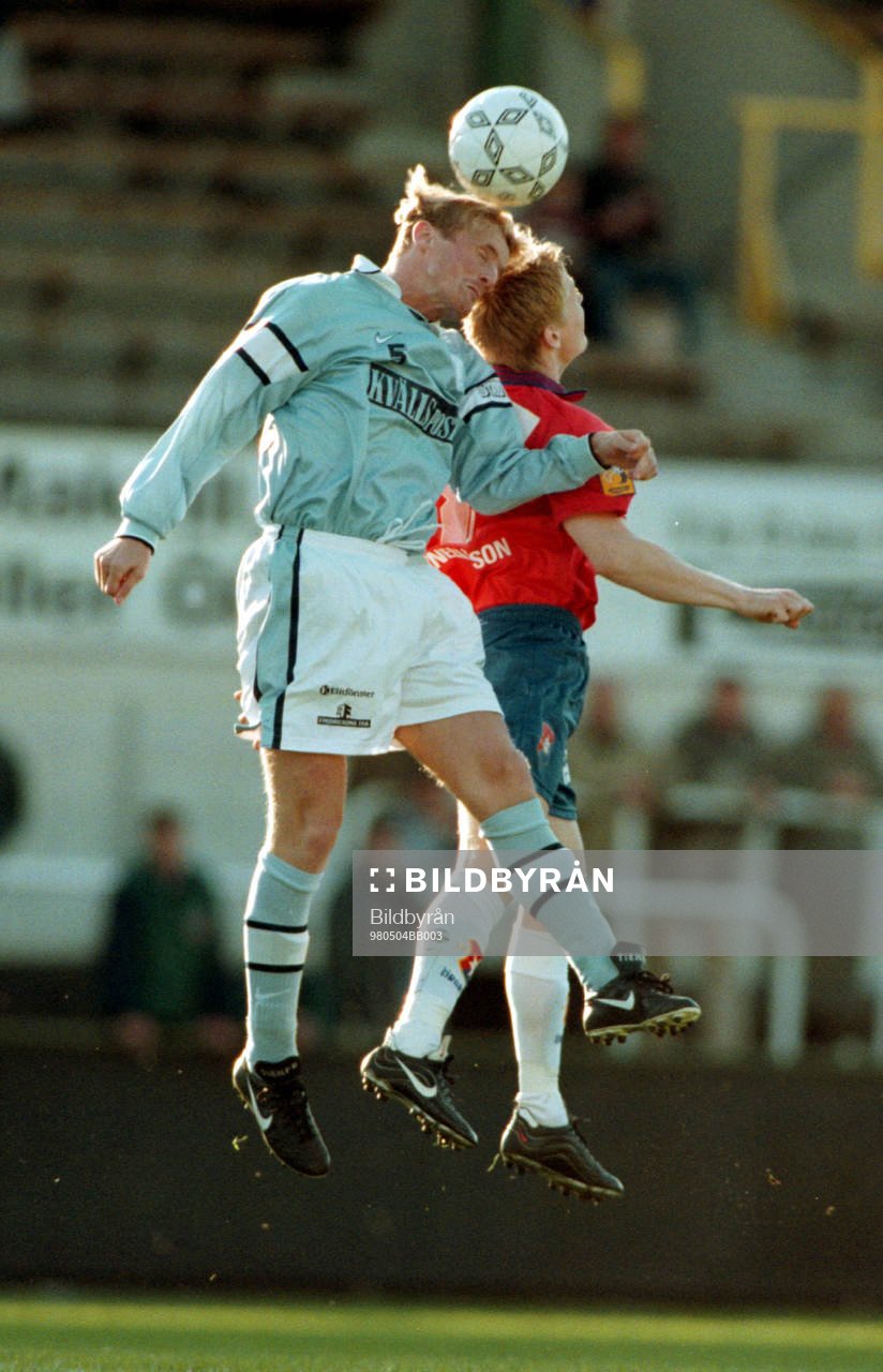 Sverrir Sverrisson, Malmö FF, och Karl Corneliusson,