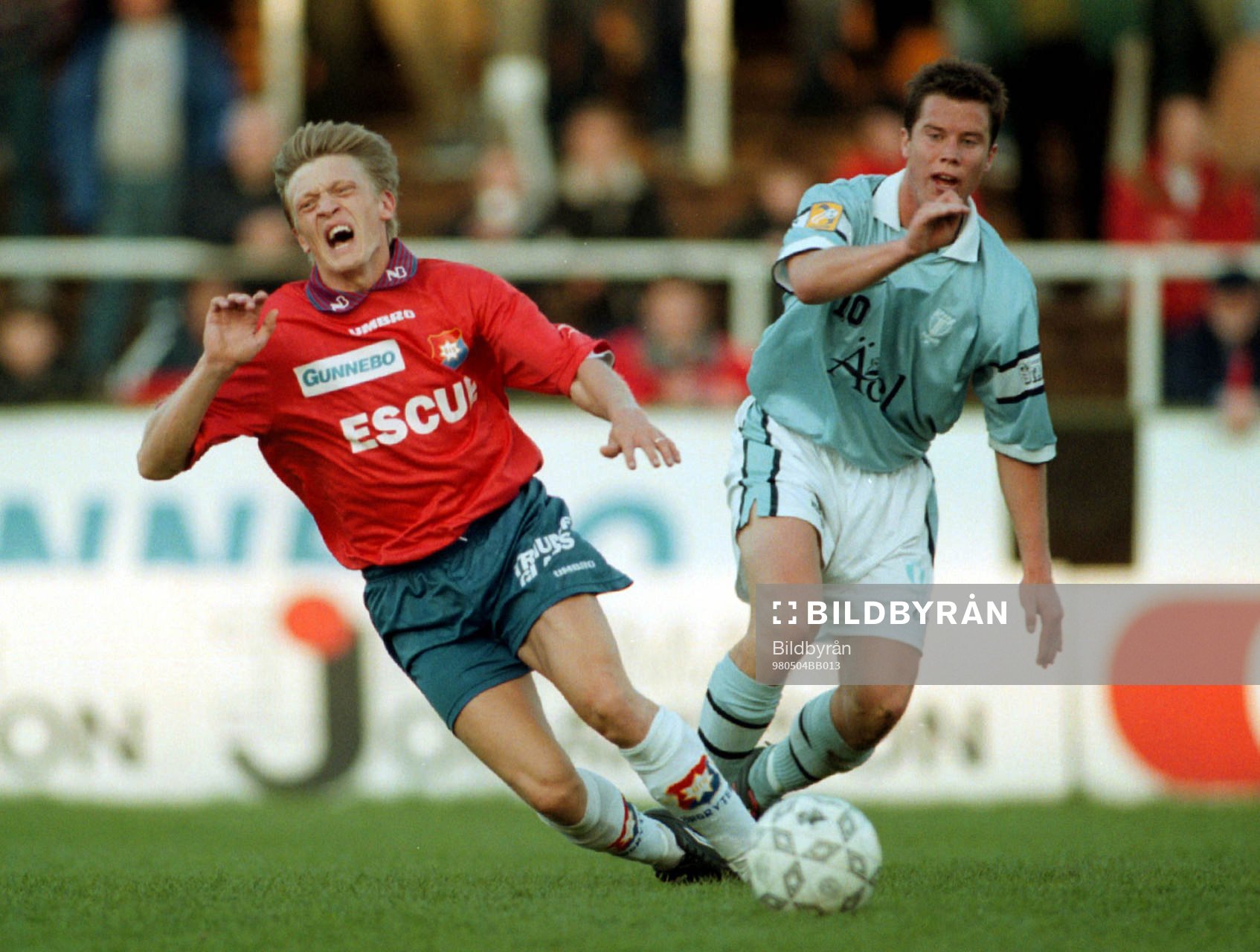 Morgan Nilsson, Örgryte, och Daniel Andersson, Malmö FF