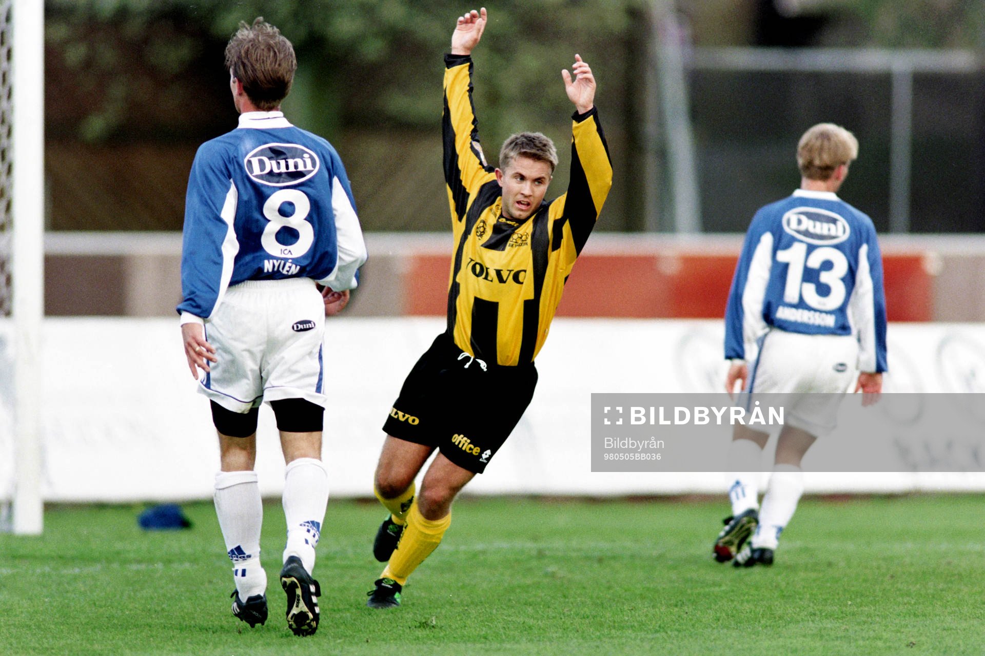 Mathias Larsson, Häcken jublar