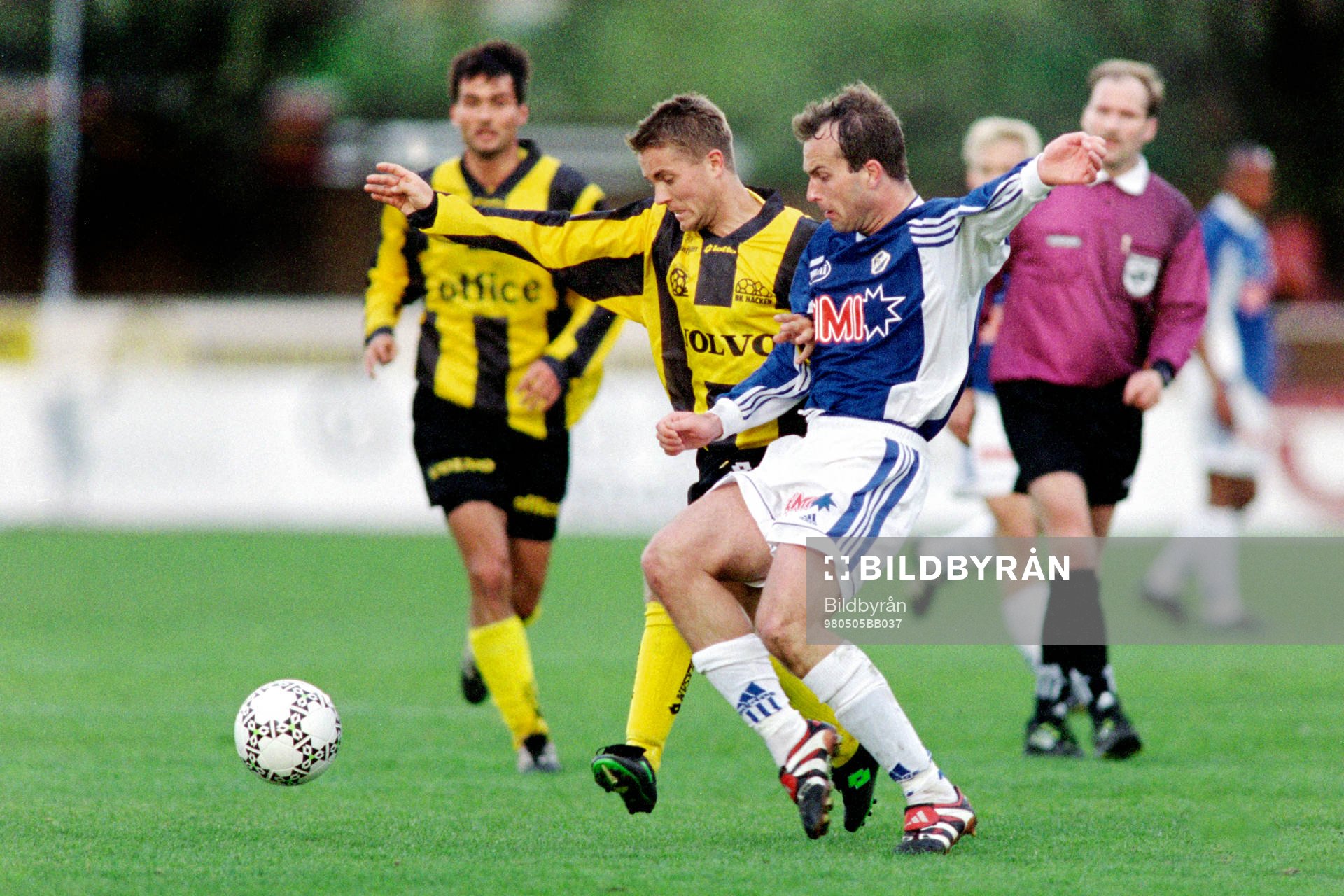 Mathias Larsson, Häcken och Peter Vougt, Halmstad