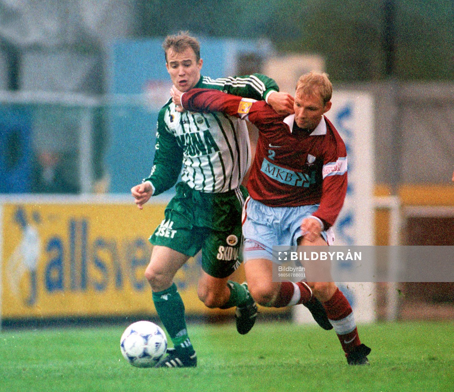 Fotboll, Västra Frölunda - Malmö FF. Jörgen Ohlsson
