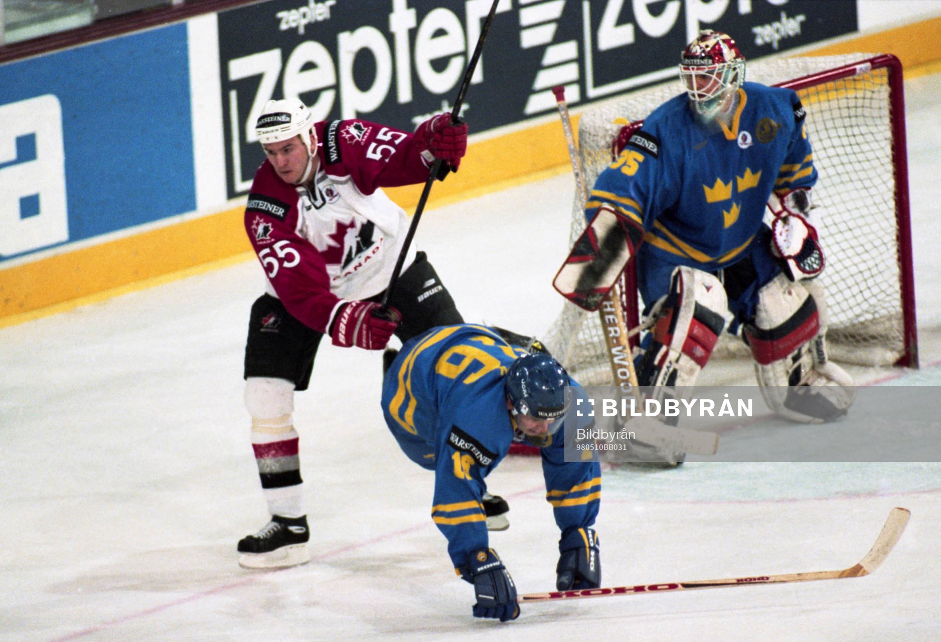Nichlas Falk, och Ketih Primeau, Kanada