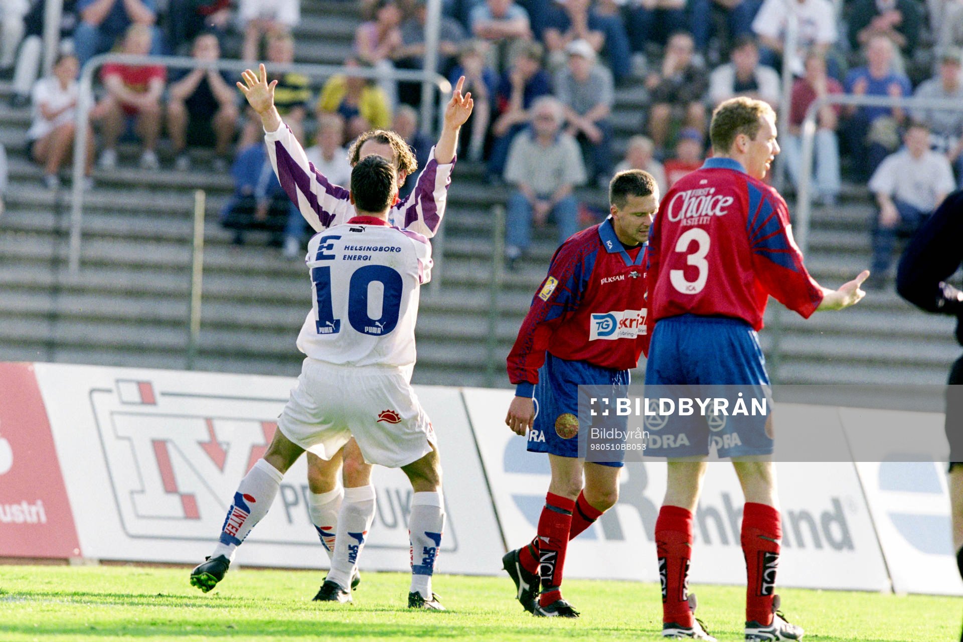 Jubel i Helsingborg