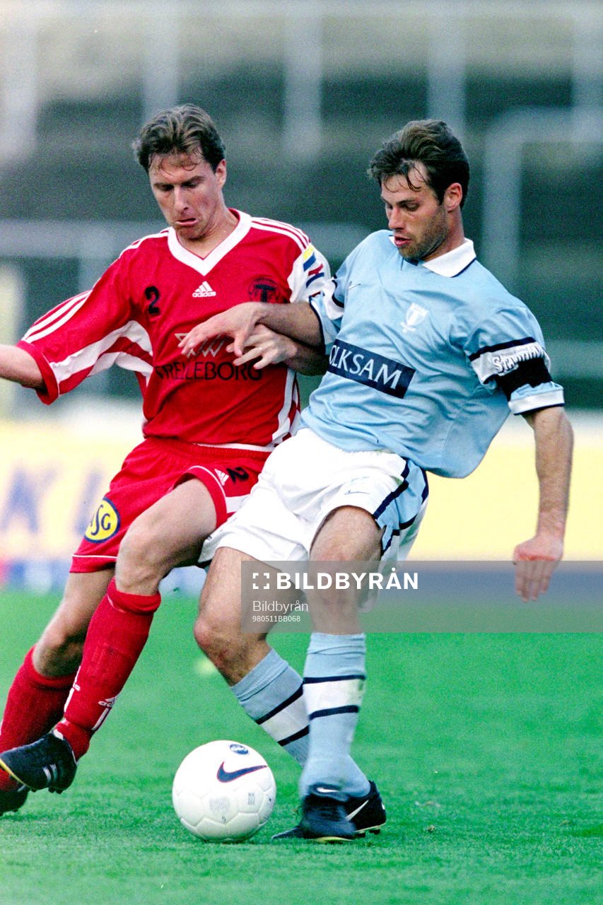 Patrik Larsson, Trelleborg och Niklas Gudmundsson, Malmö