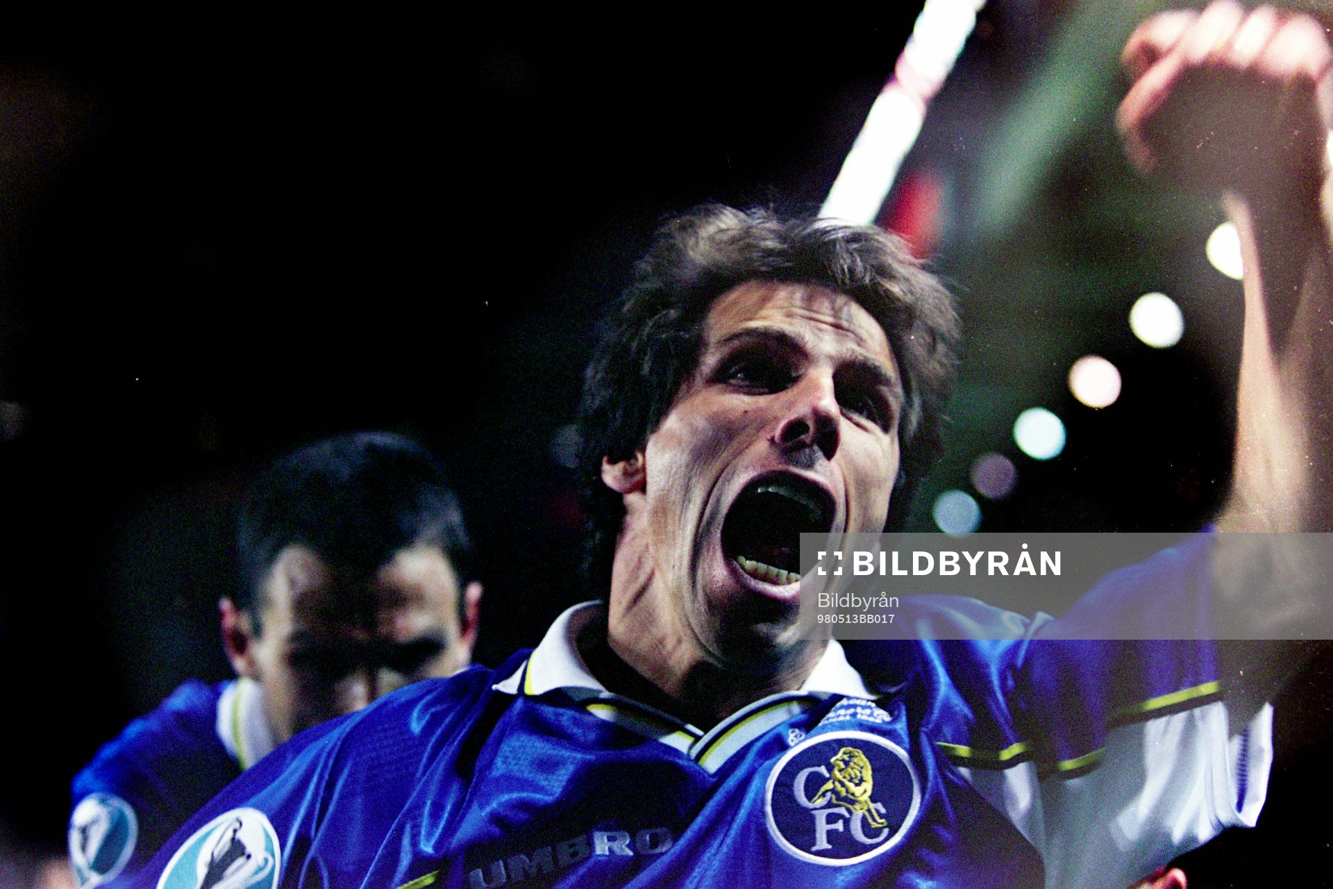 Fotboll, Cupvinnarcupen, Final, Chelsea - Stuttgart, 1-0: Gianfranco Zola, Chelsea