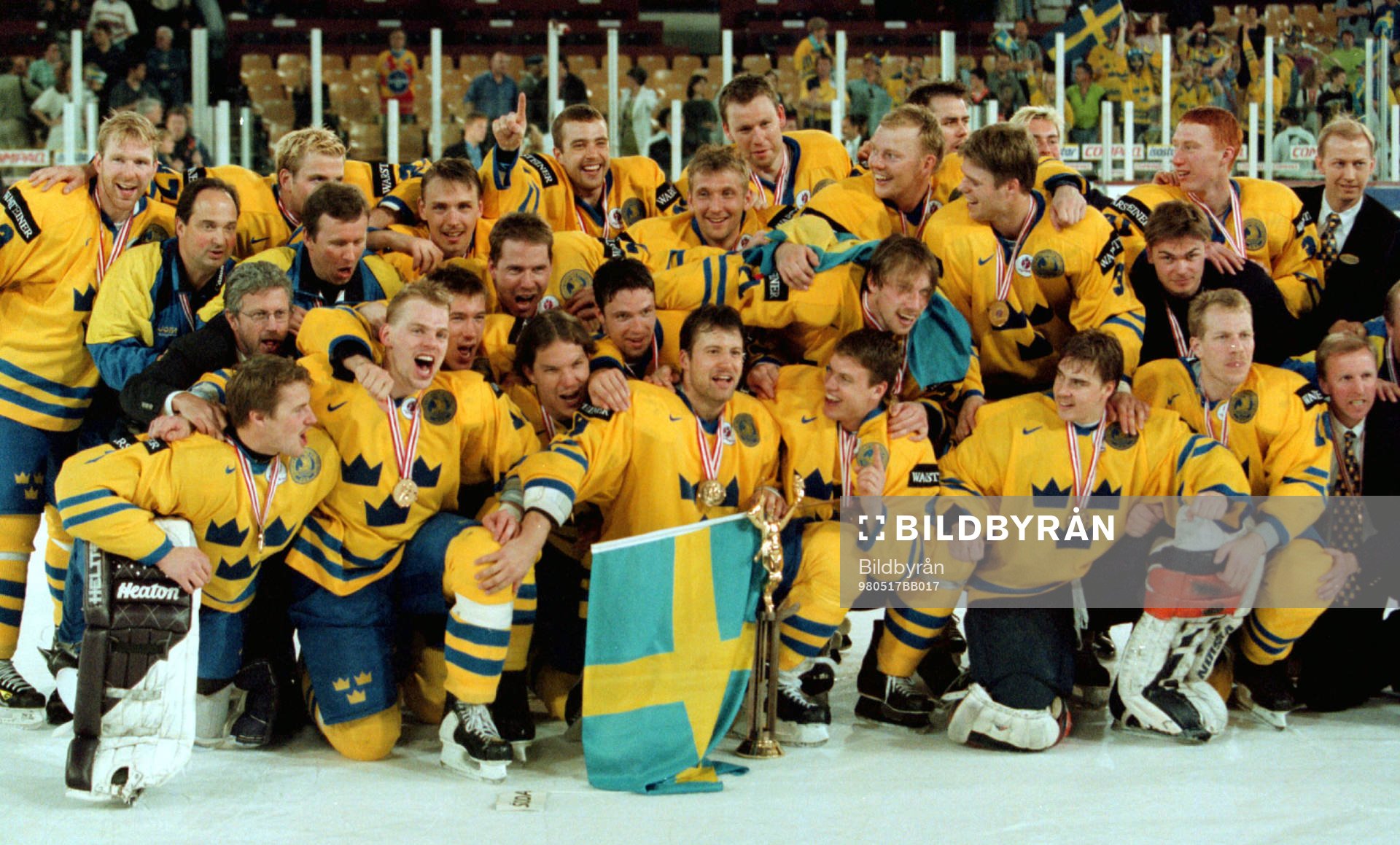 Sverige tog VM-guld
