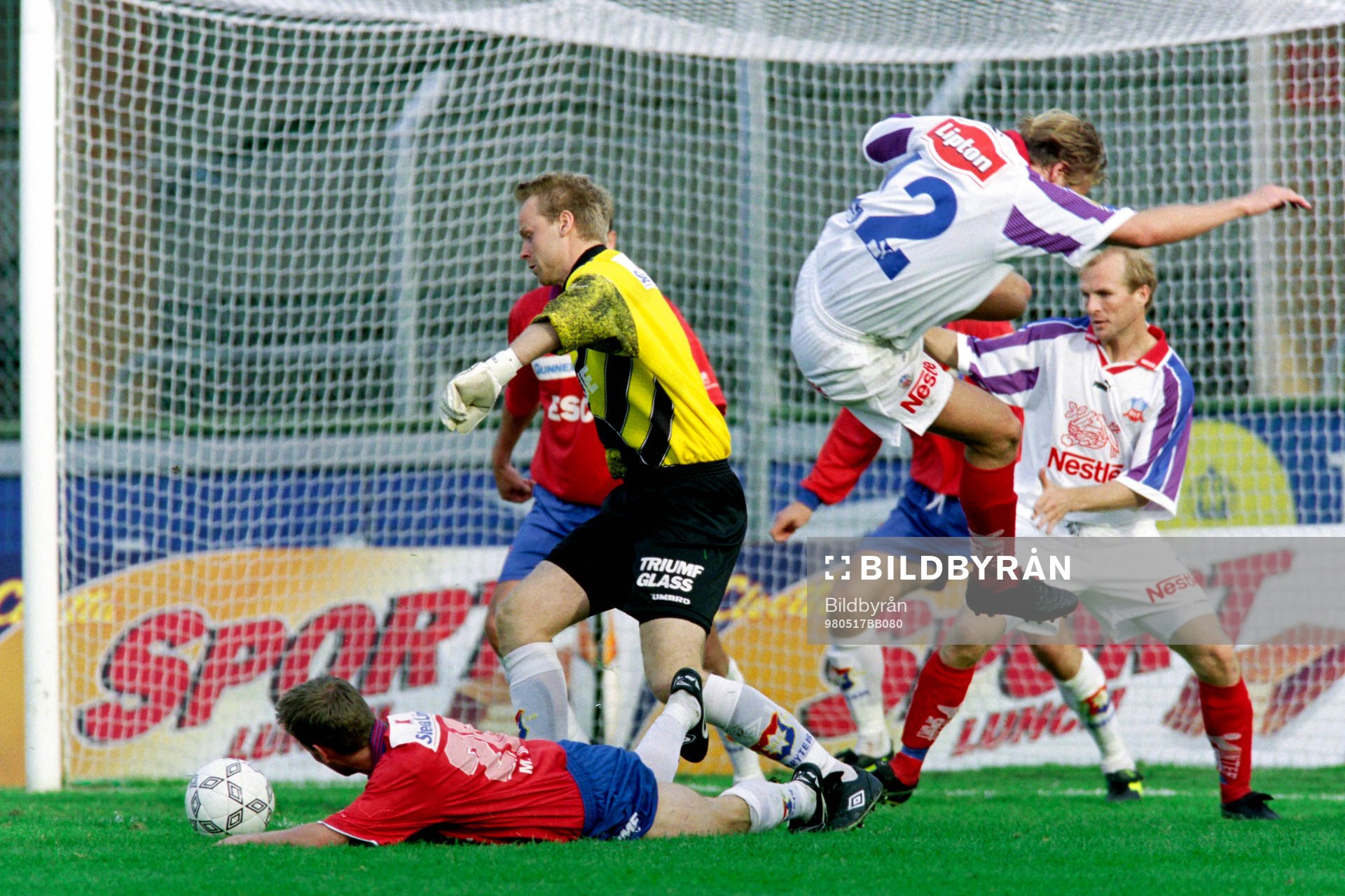 Freddie Roth, målvakt i Örgryte