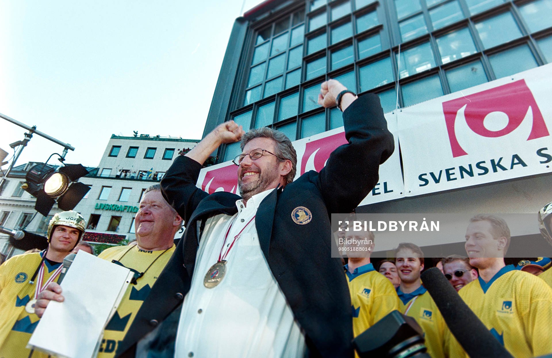 Kent Forsberg, förbundskapten, Sverige tar emot folkets