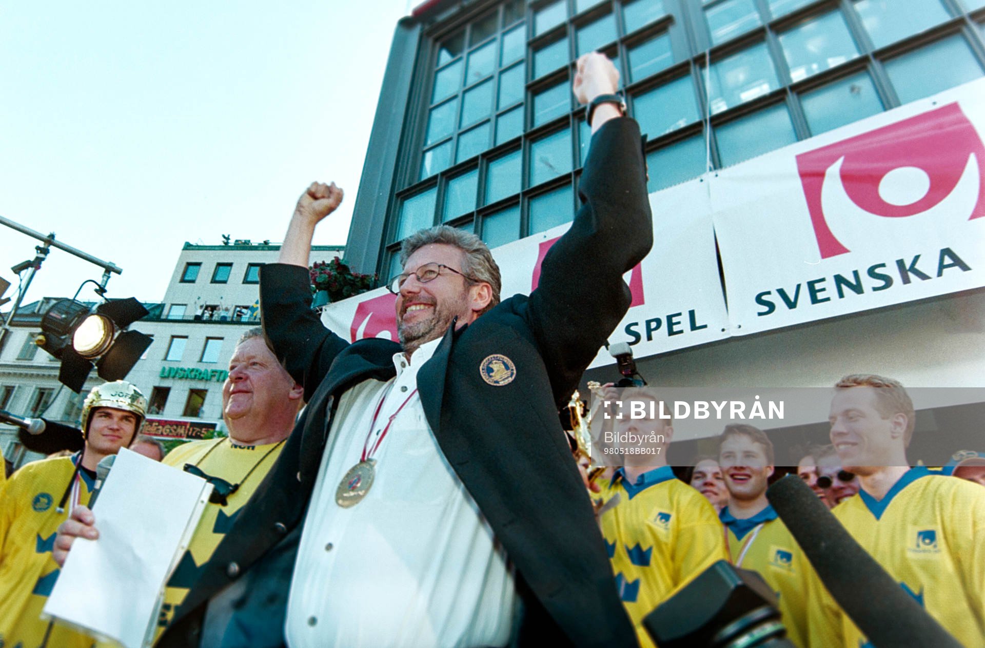 Kent Forsberg, förbundskapten, Sverige tar emot folkets