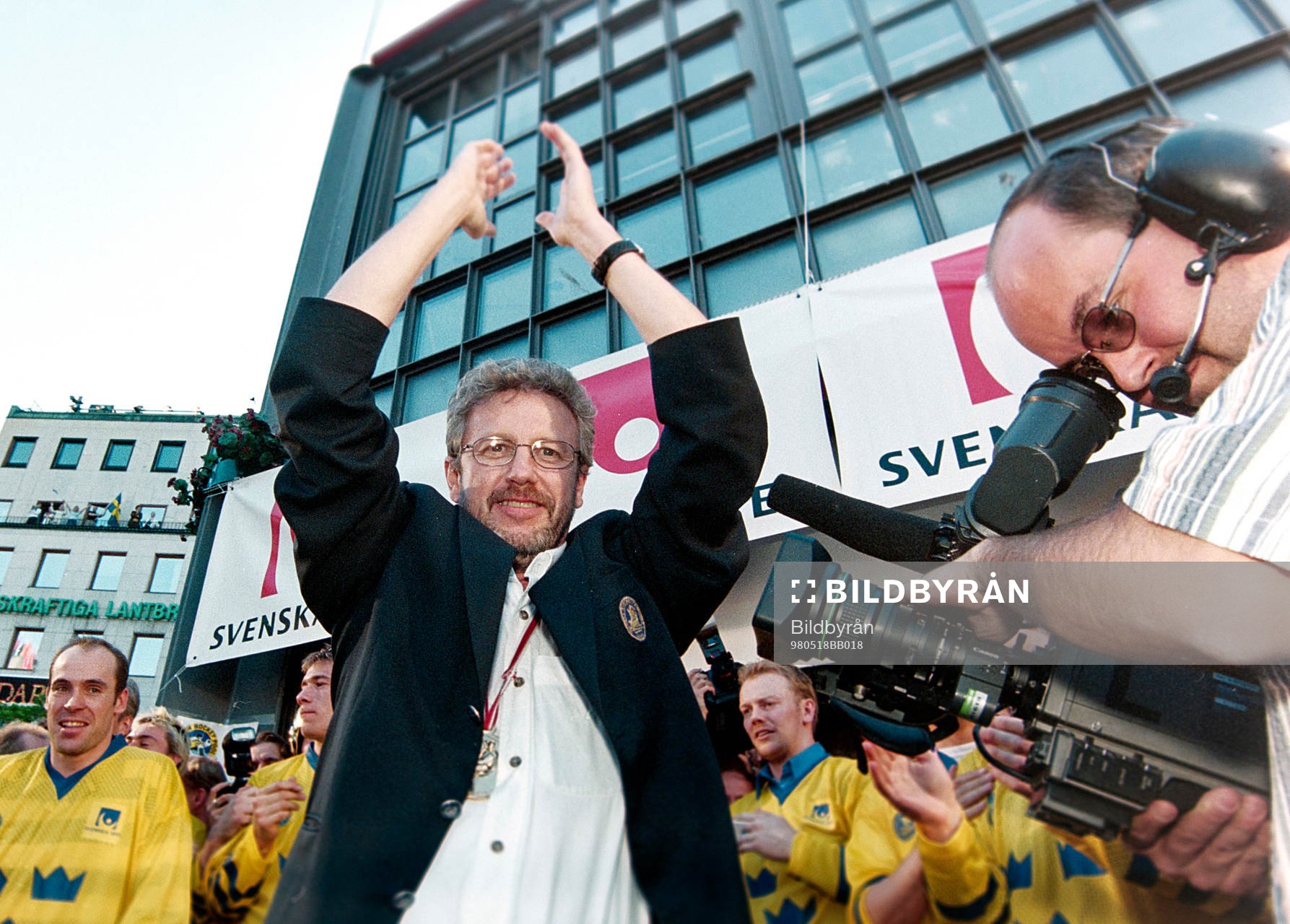 Kent Forsberg, förbundskapten, Sverige tar emot folkets
