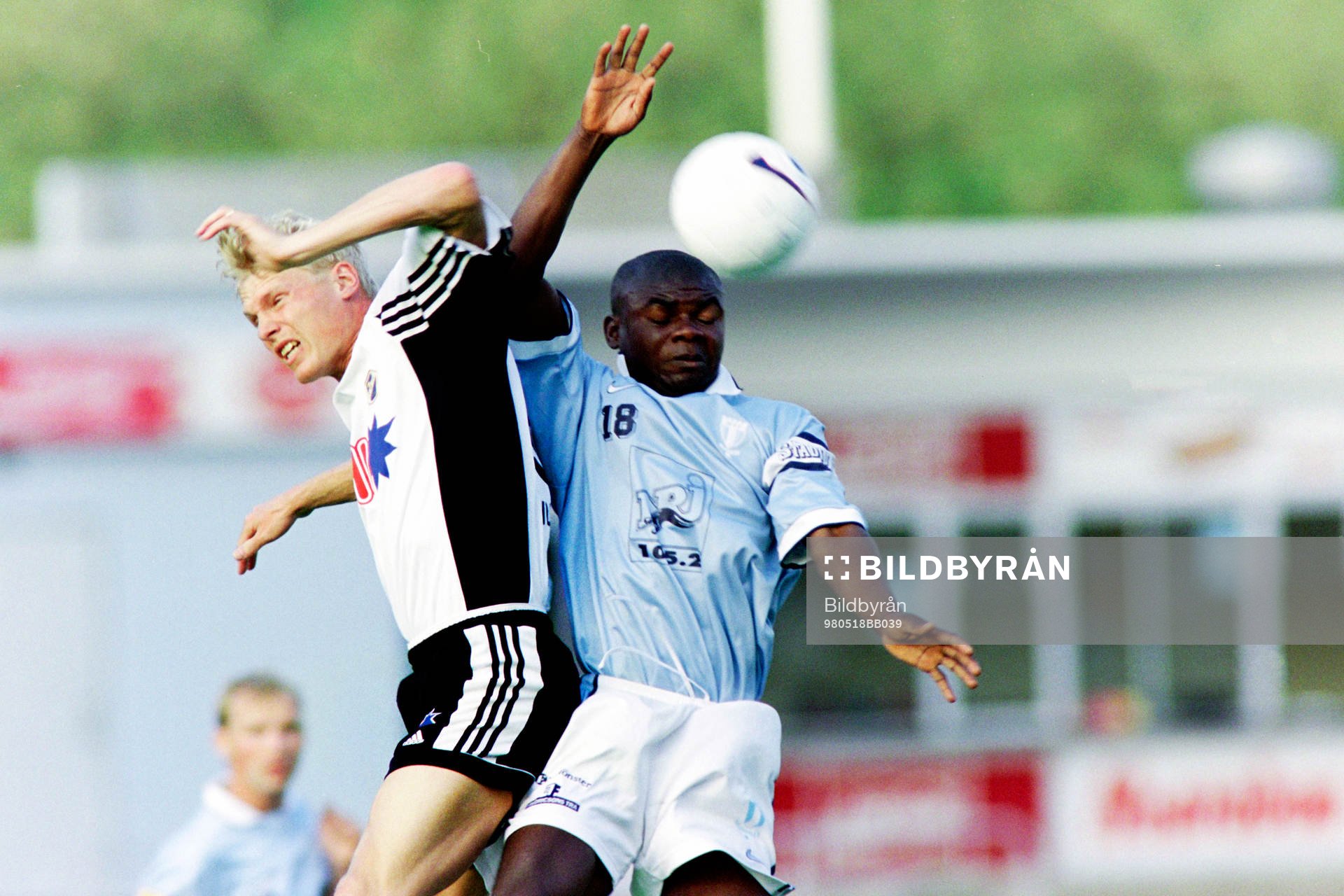 Mats Lilienberg, Halmstad och Mike Owusu, Malmö