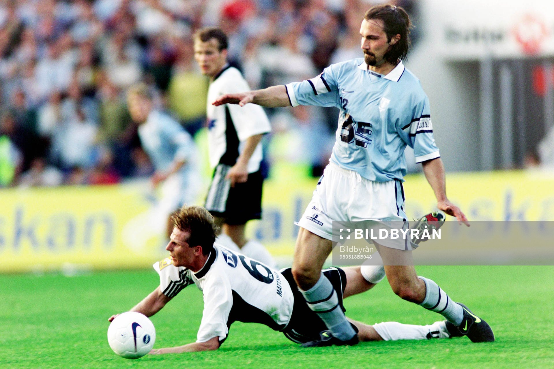 Jesper Mattsson, Halmstad och Dejan Pavlovic, Malmö