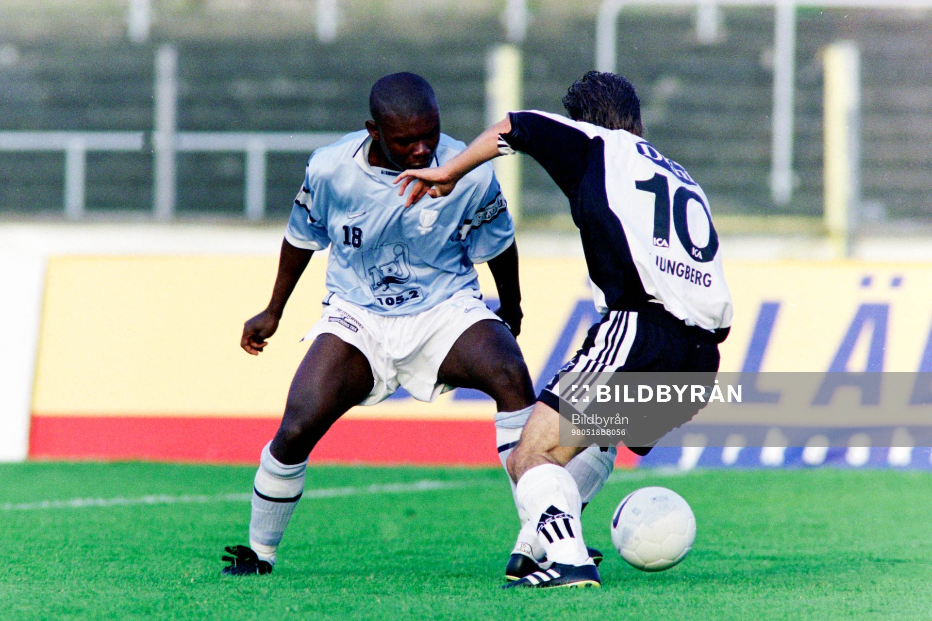 Mike Owusu, Malmö och Fredrik Ljungberg, Halmstad
