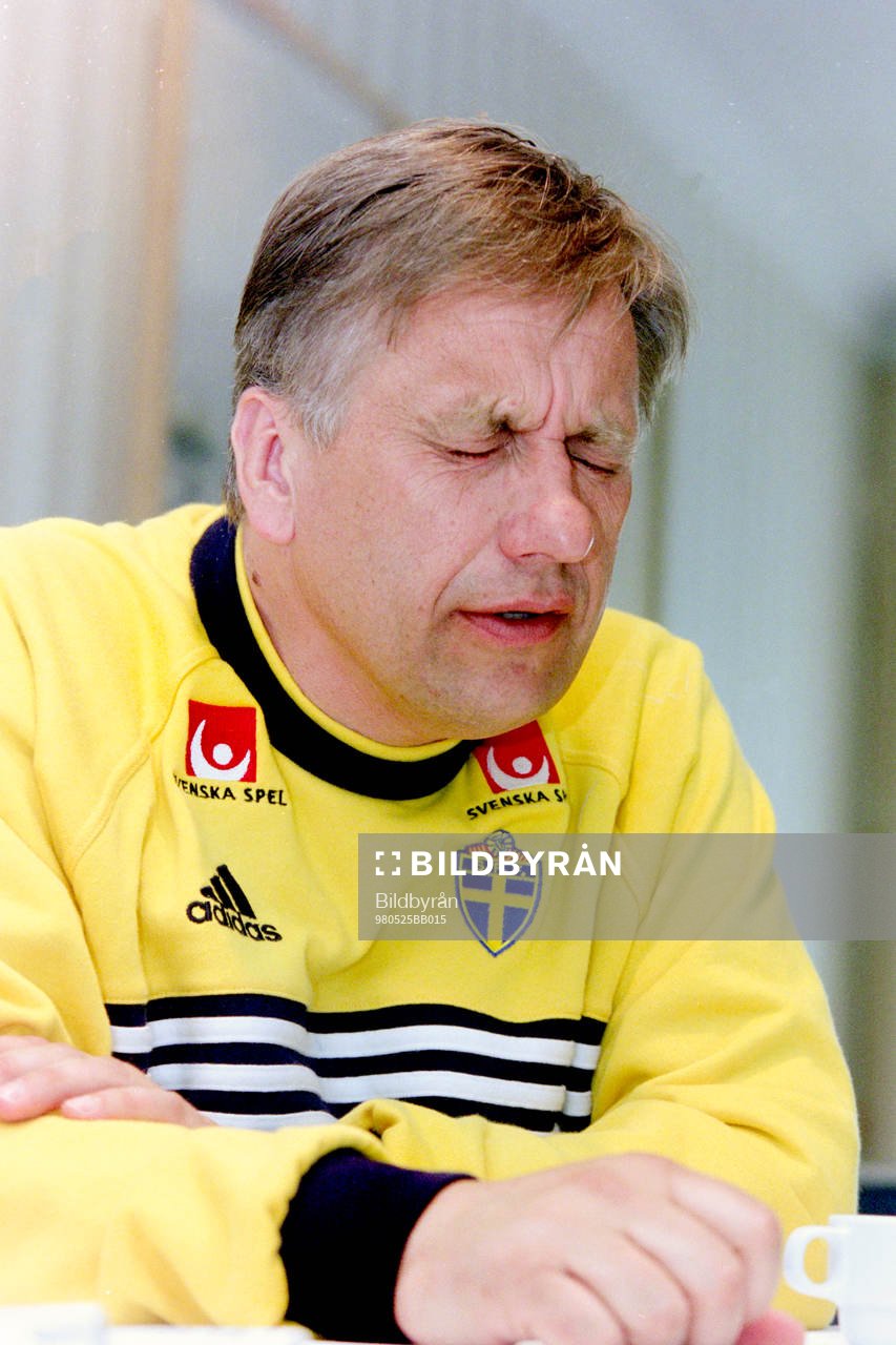 Tommy Söderberg, förbundskapten i Sverige