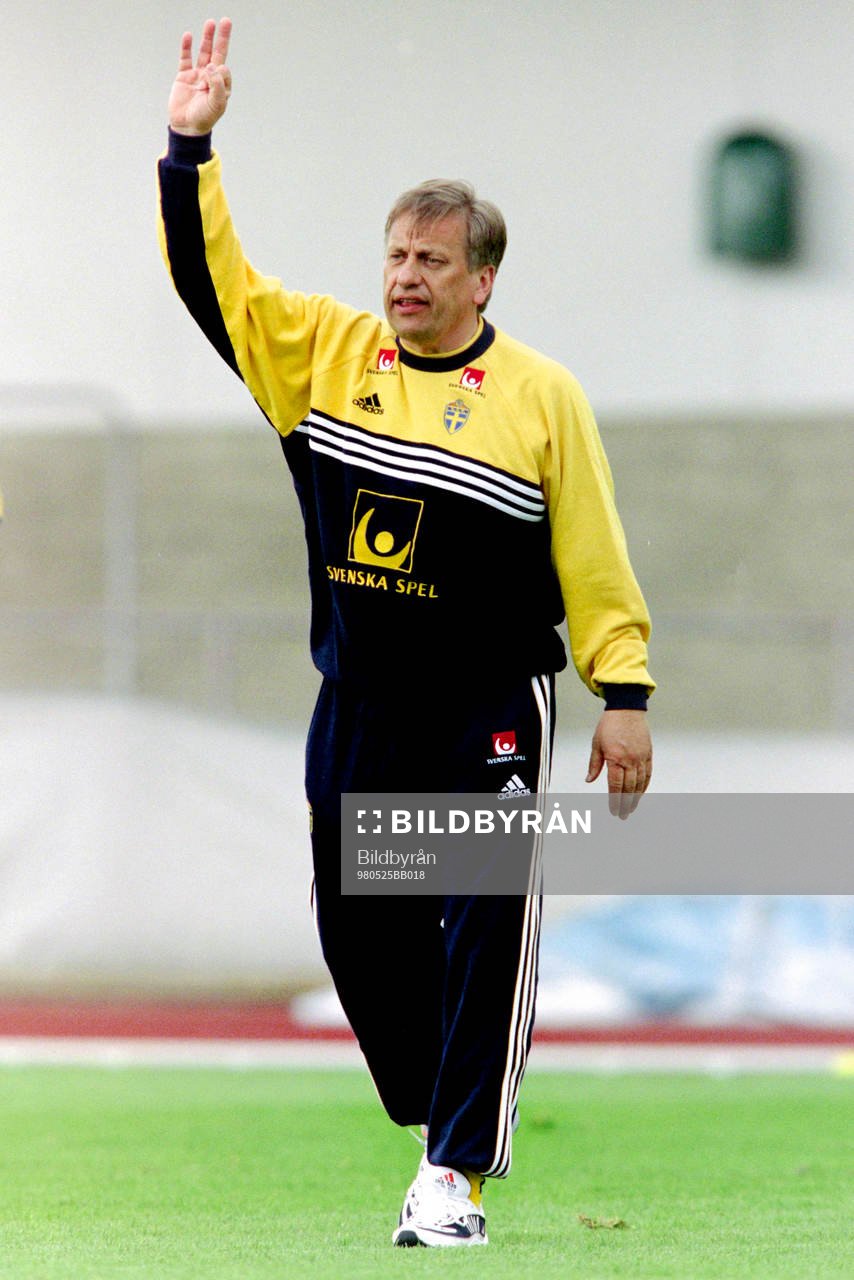 Tommy Söderberg, förbundskapten i Sverige