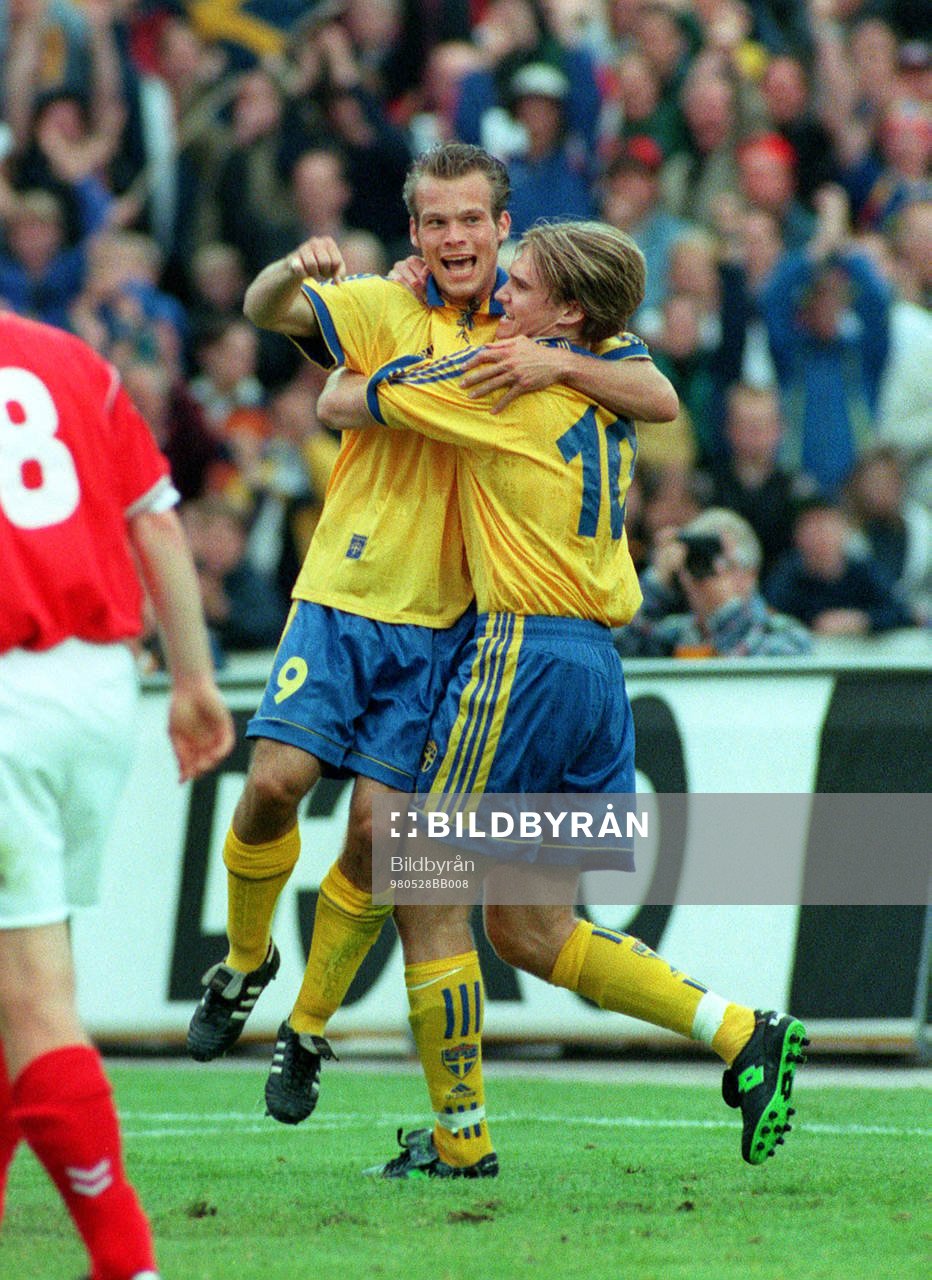 Fredrik Ljungberg och Andreas Andersson, Sverige