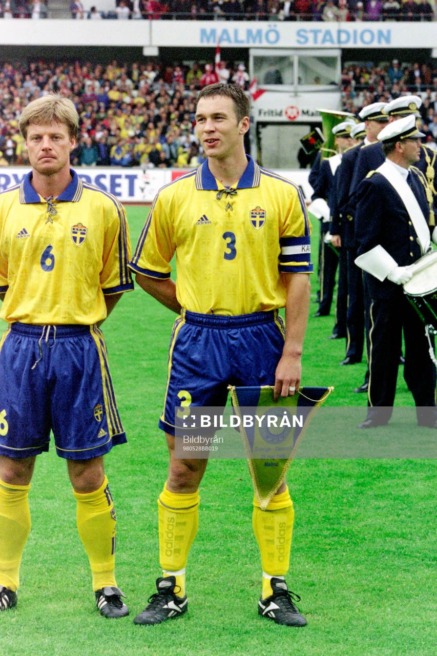 Stefan Schwarz och Patrik Andersson, Sverige