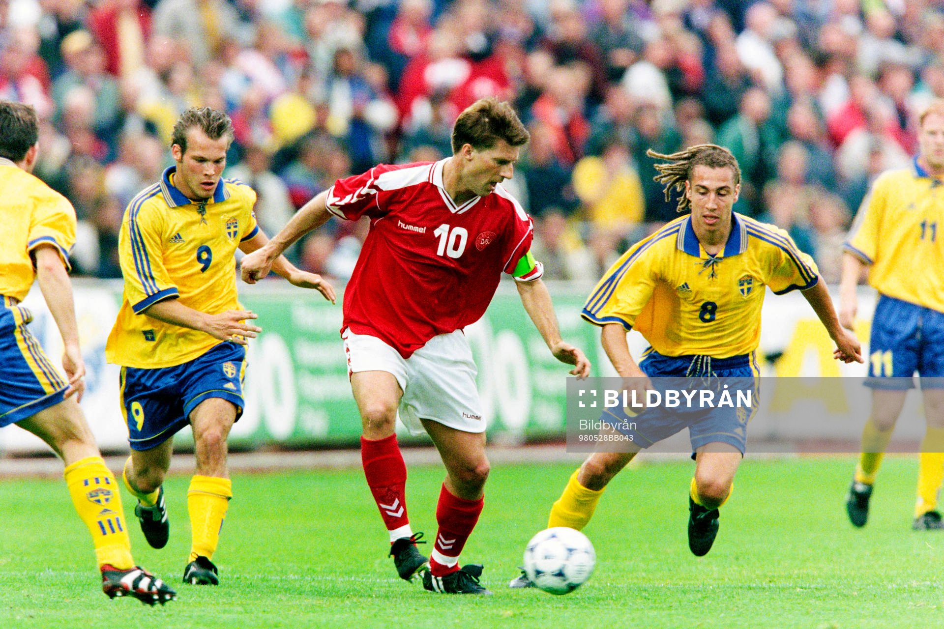 Michael Laudrup, Danmark mellan Fredrik Ljungberg och