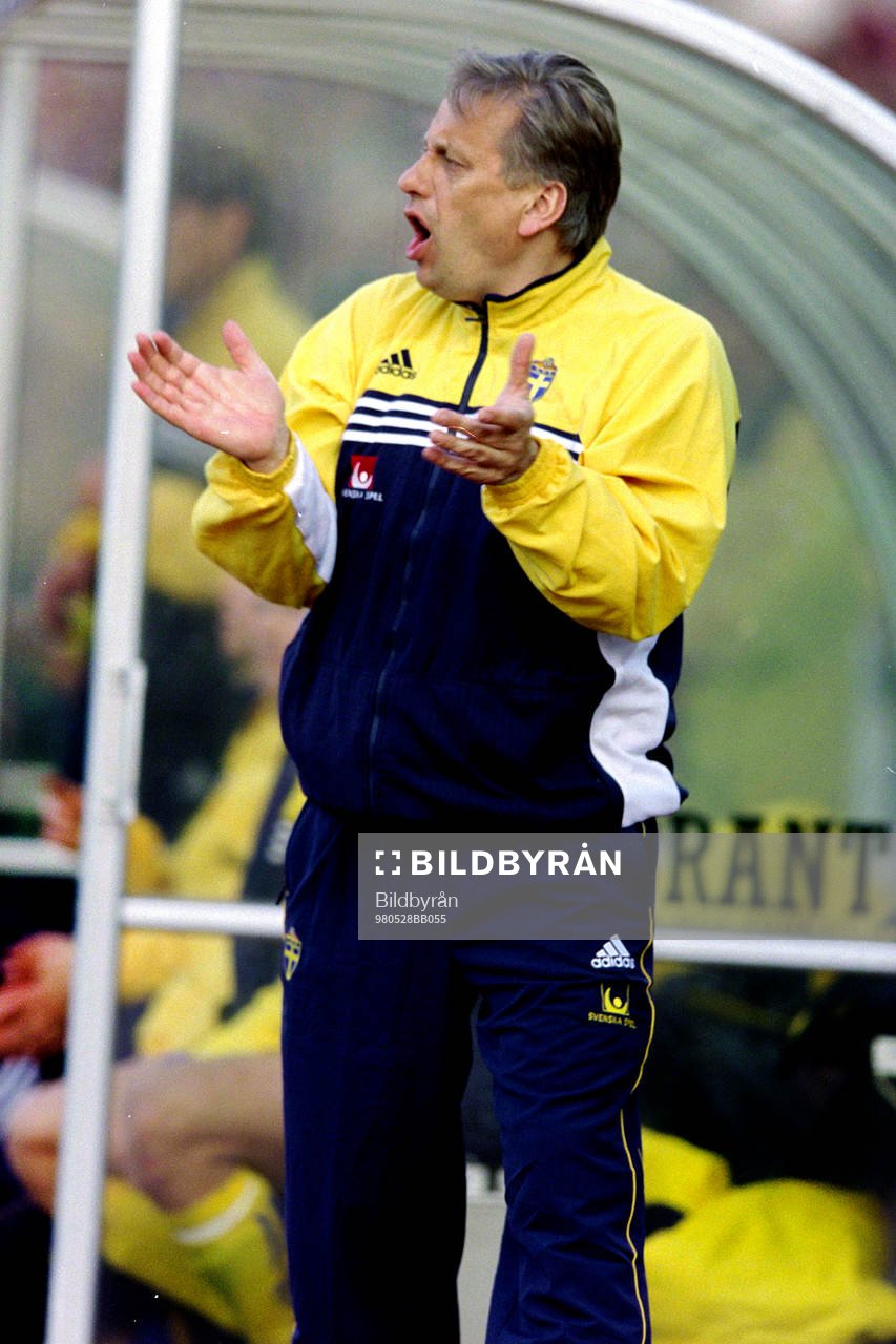 Tommy Söderberg, förbundskapten i Sverige