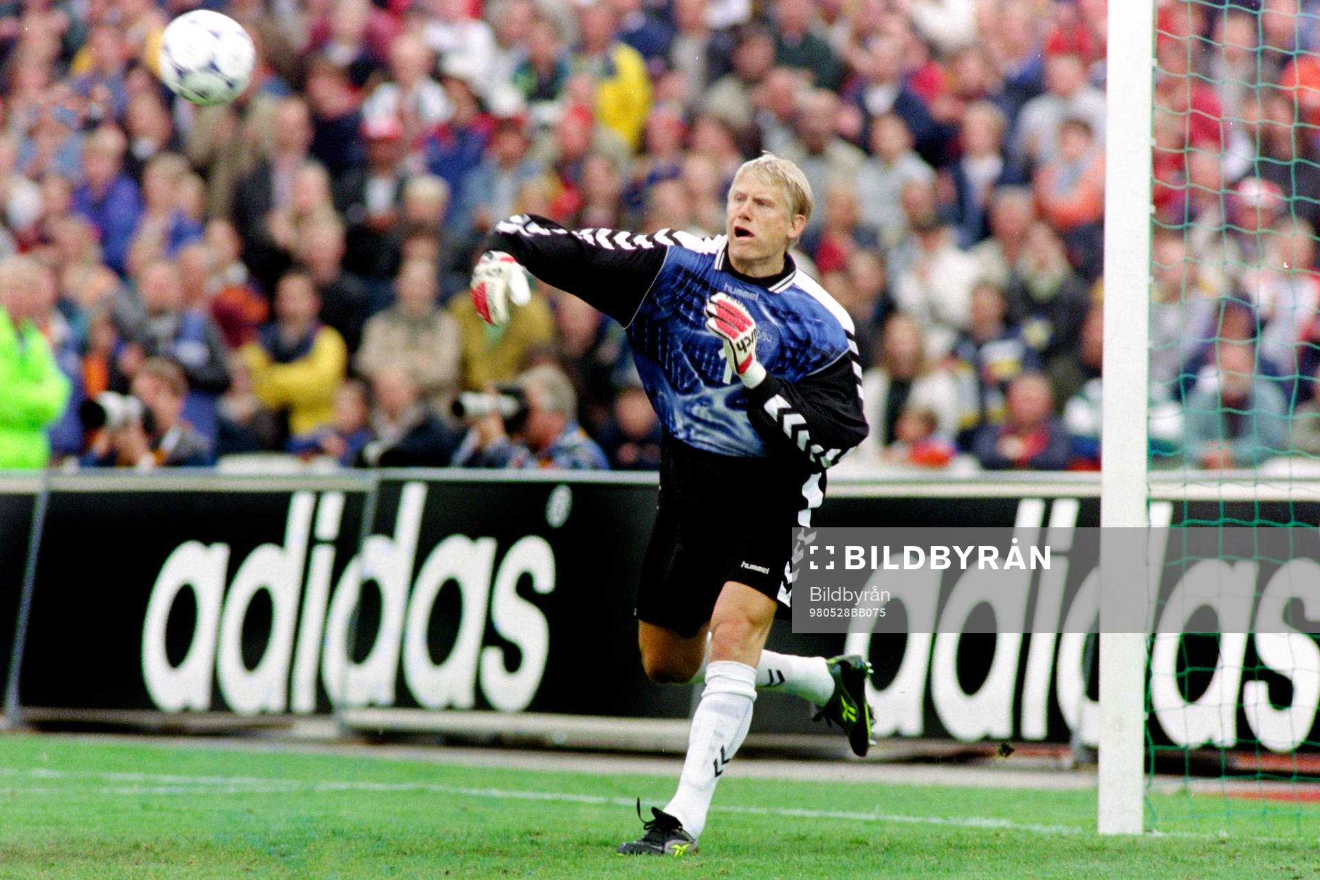 Peter Schmeichel, målvakt i Danmark