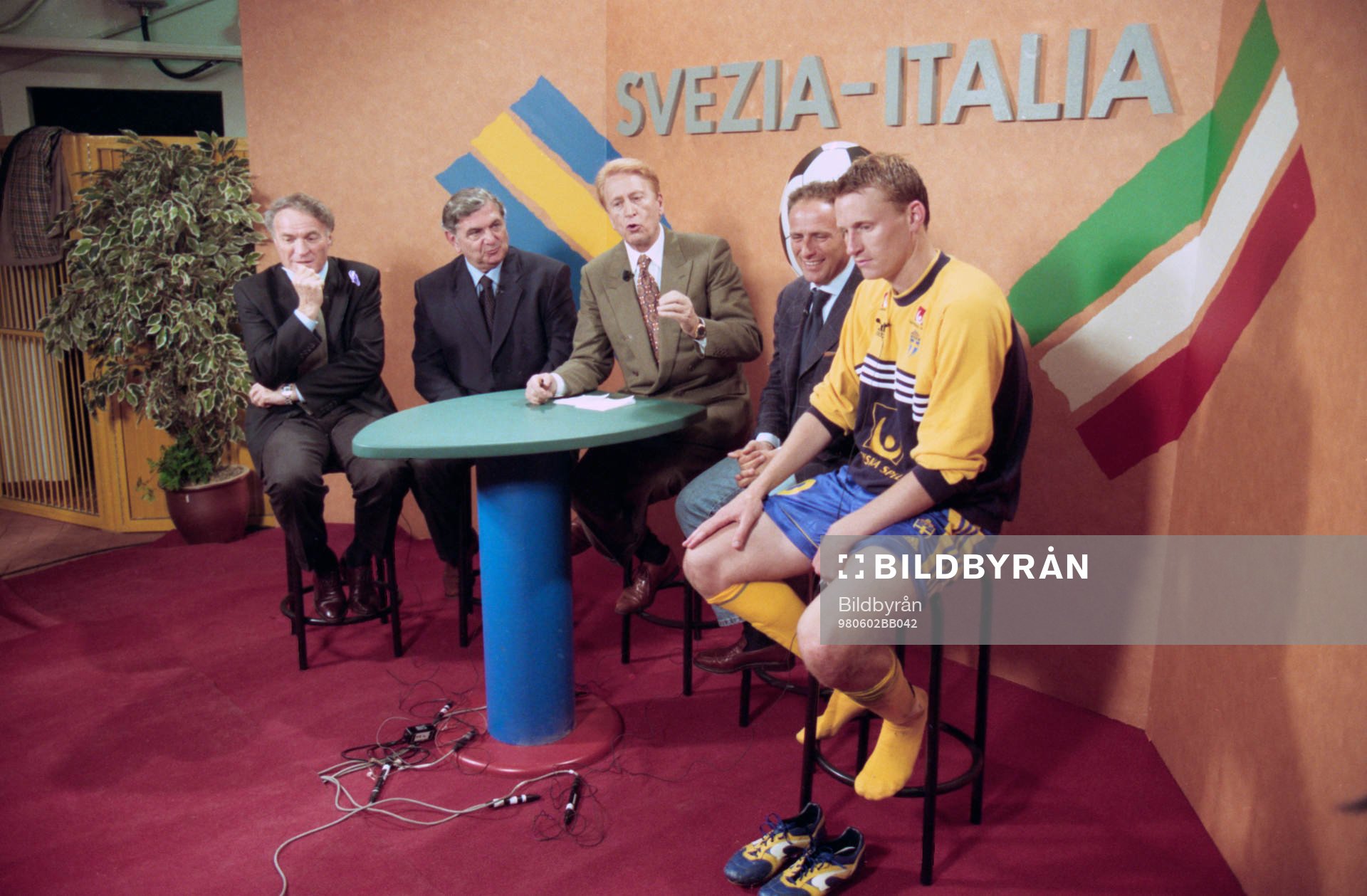 Tv intervju. Kennet Andersson, Sverige