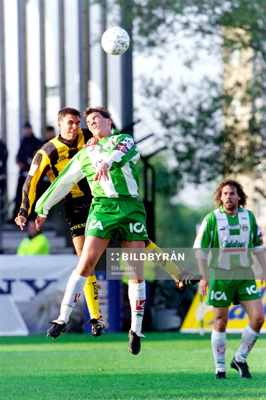 Fotboll, Allsvenskan, Hammarby - Häcken, 3-3