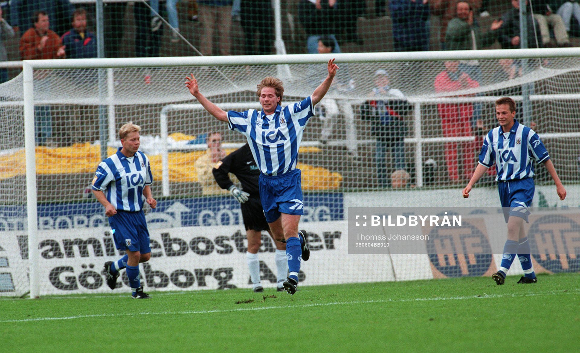 Robert Andersson, Magnus Pehrsson och Stefan Bärlin, IFK