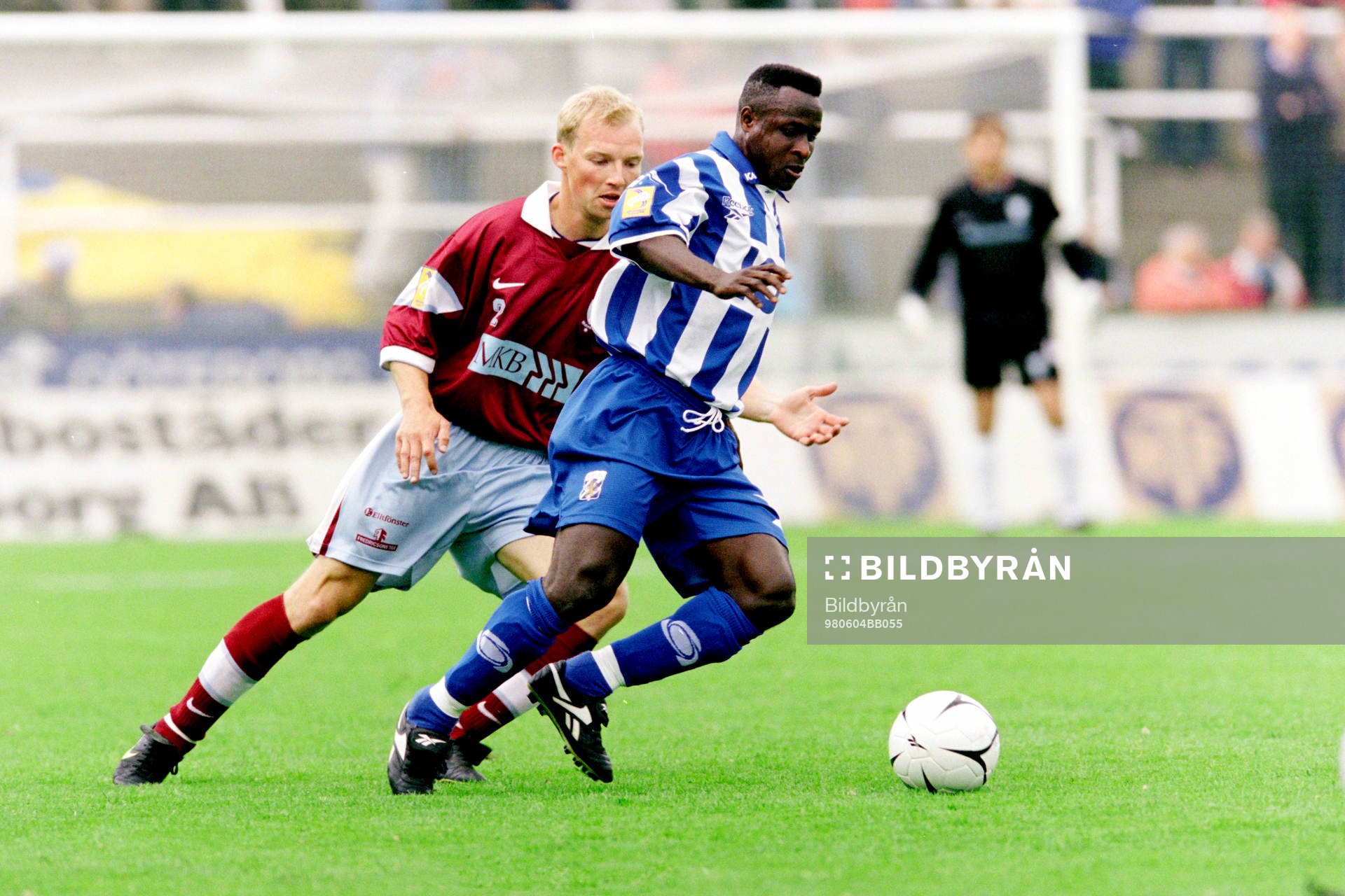 Jörgen Ohlsson, Malmö och Emmanuel Tetteh, Göteborg