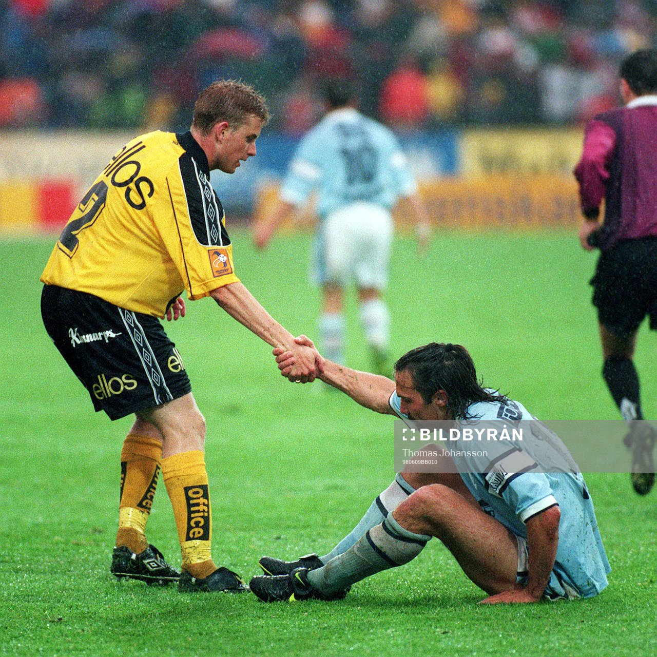 Daniel Ung, Elfsborg och Dejan Pavlovic. Malmö