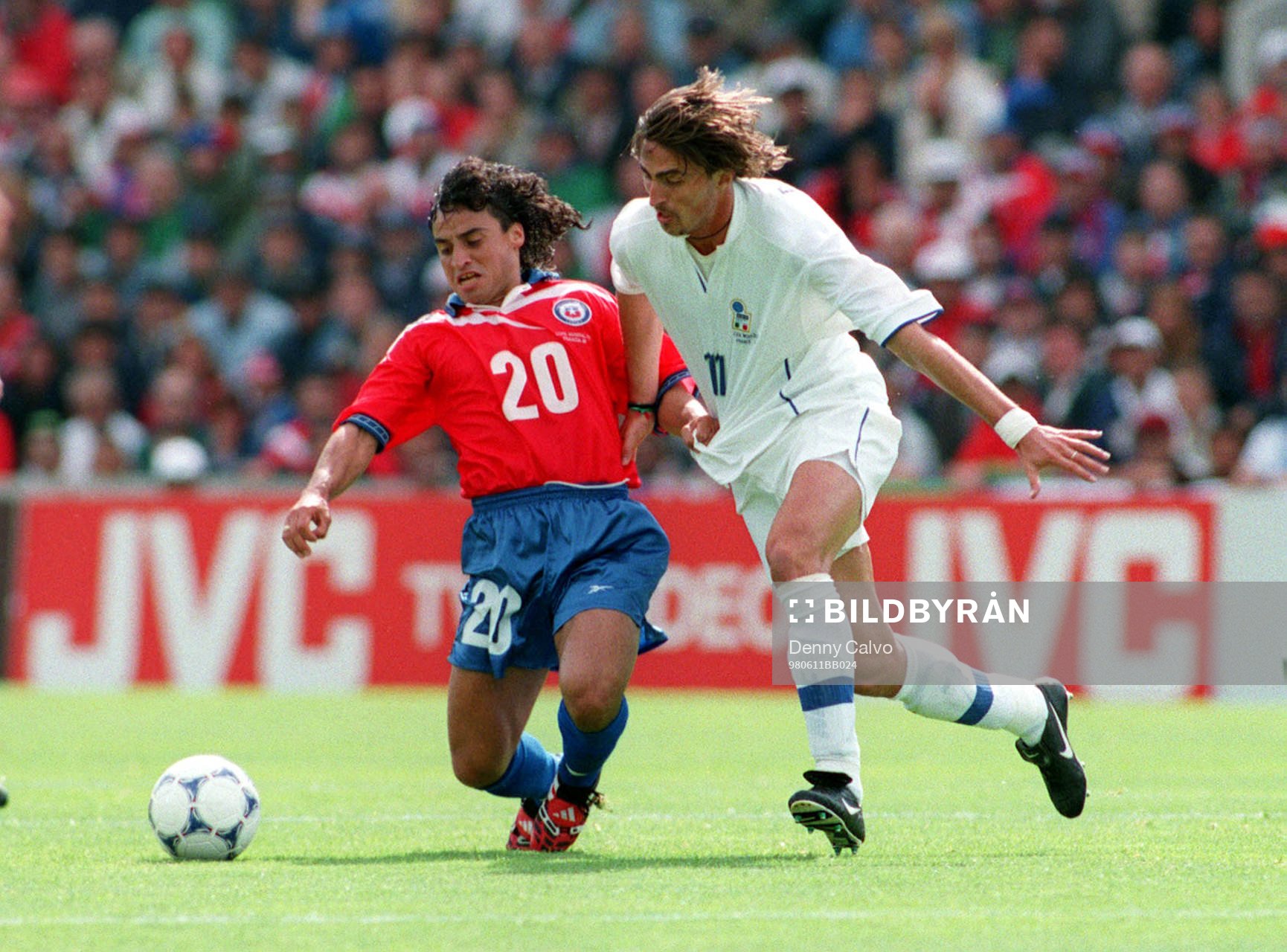 Fabian Estay, Chile och Dino Baggio, Italien