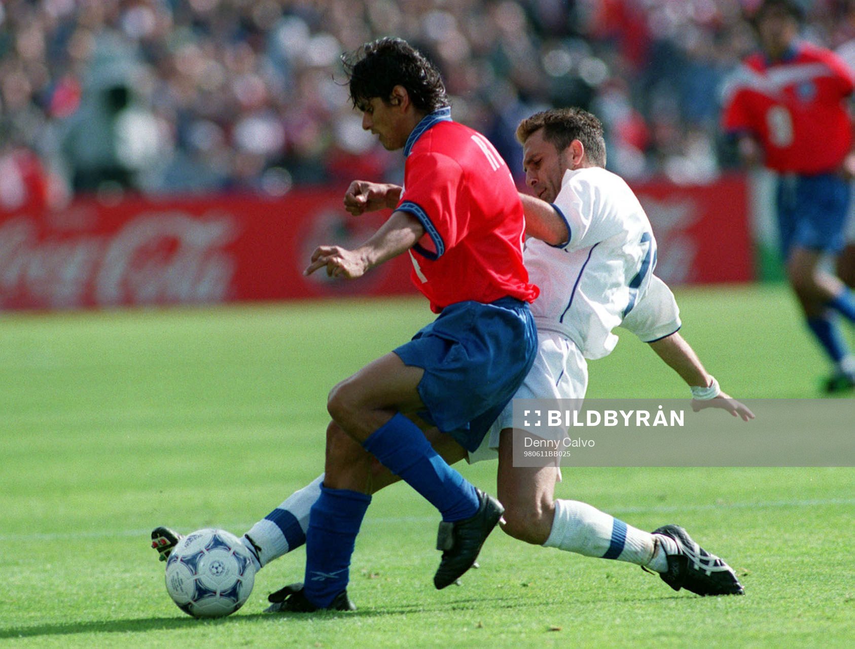 Francisco Rojas, Chile och Angelo Di Livio, Italien
