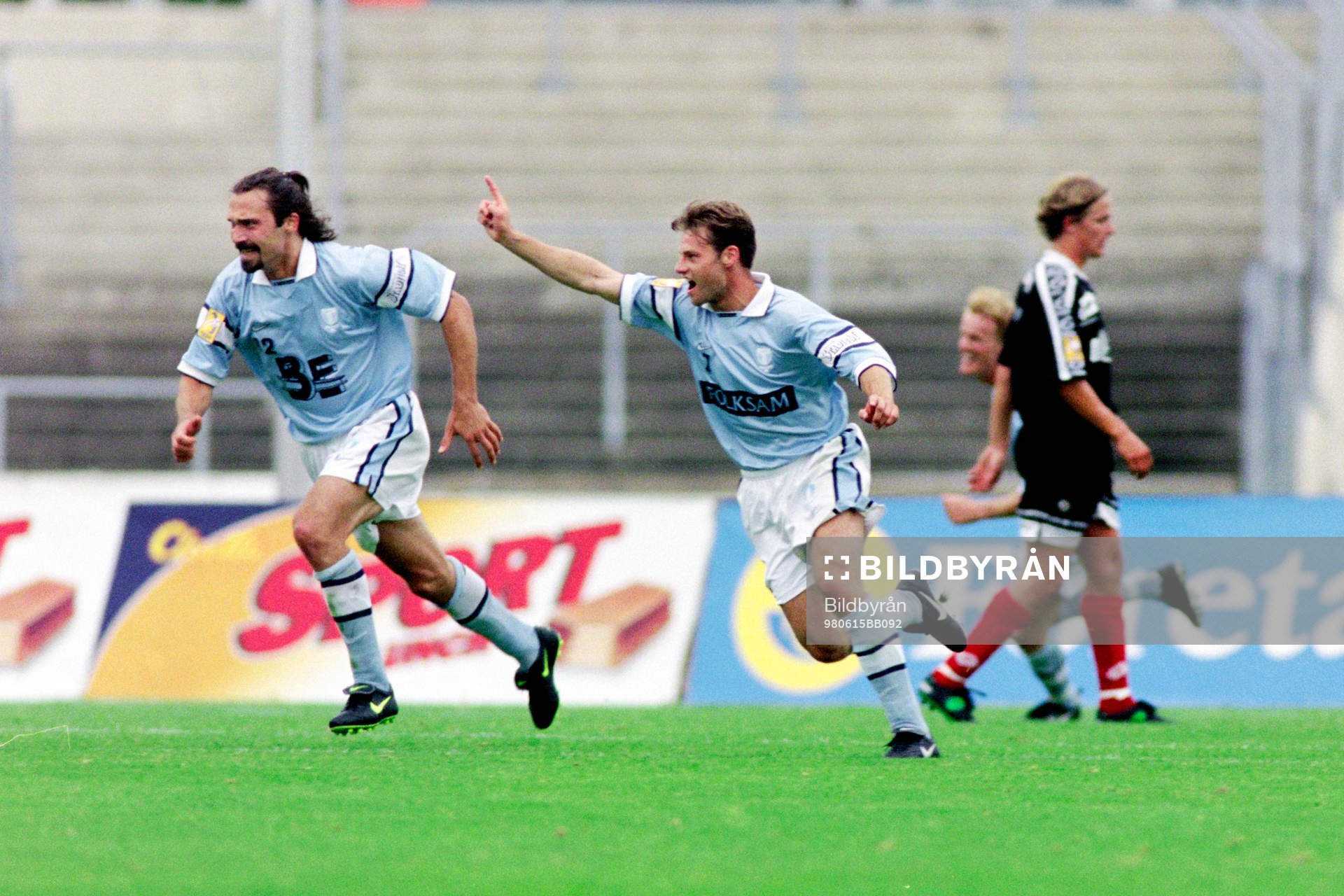 Dejan Pavlovic och Niklas Gudmundsson, Malmö jublar