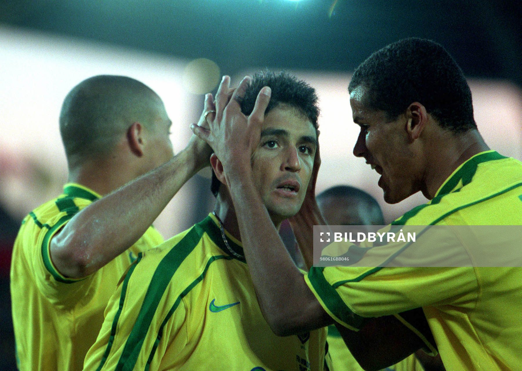 Ronaldo, Bebeto och Rivaldo, Brasilien