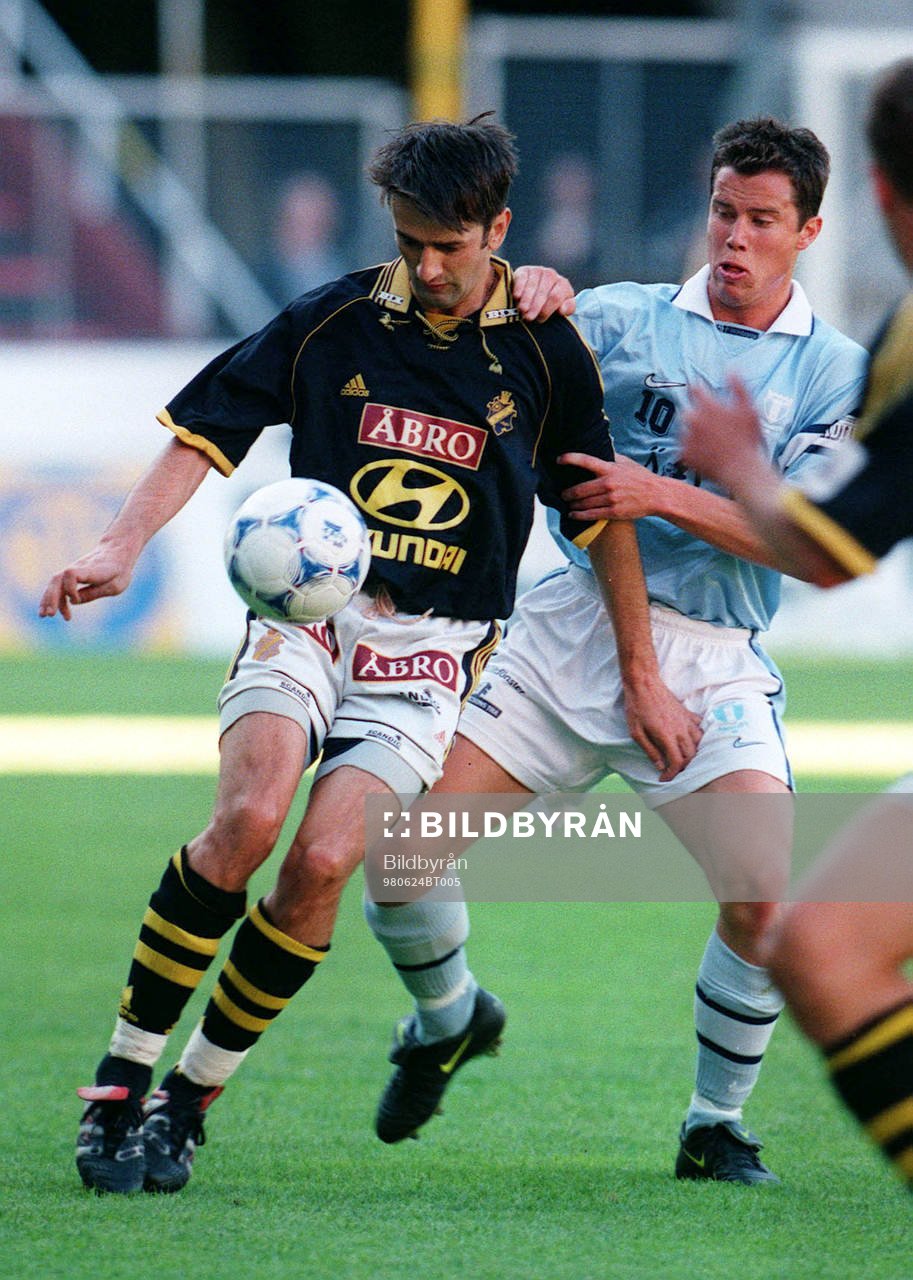 Nebojsa Novakovic, AIK och Daniel Andersson, Malmö FF