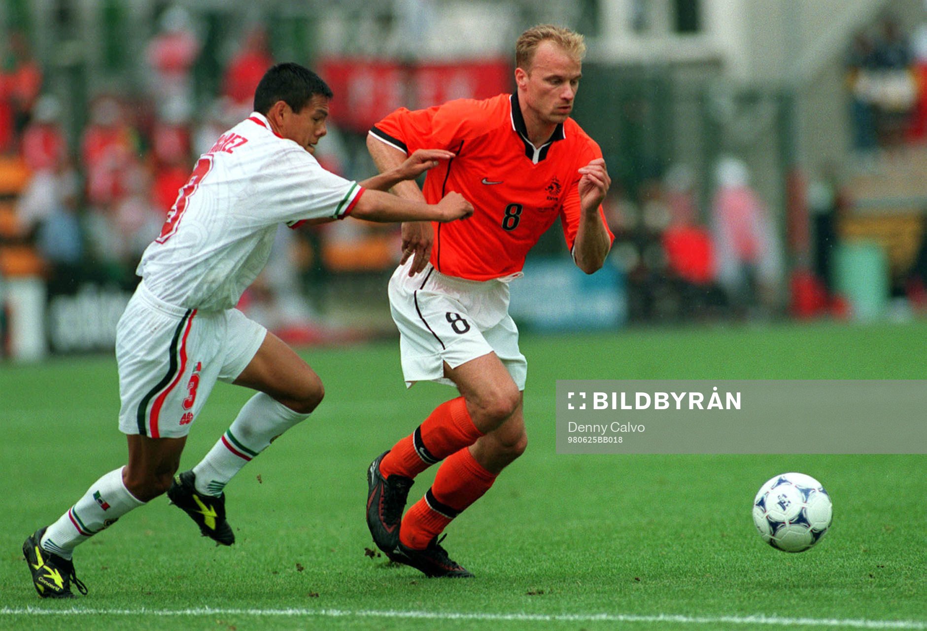 Joel Sanchez och Dennis Bergkamp