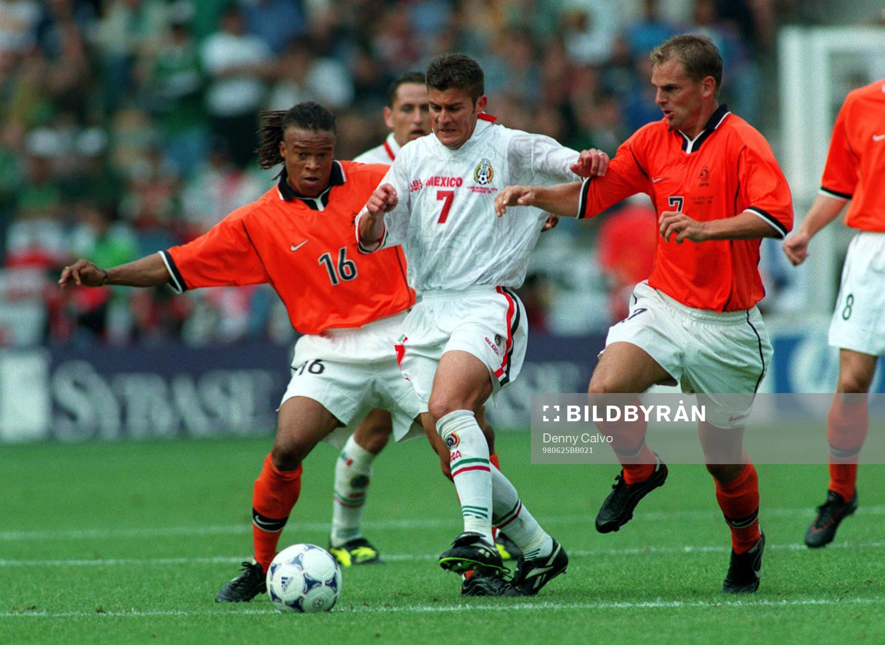 Edgar Davids, Ramon Ramirez och Ronald De Boer