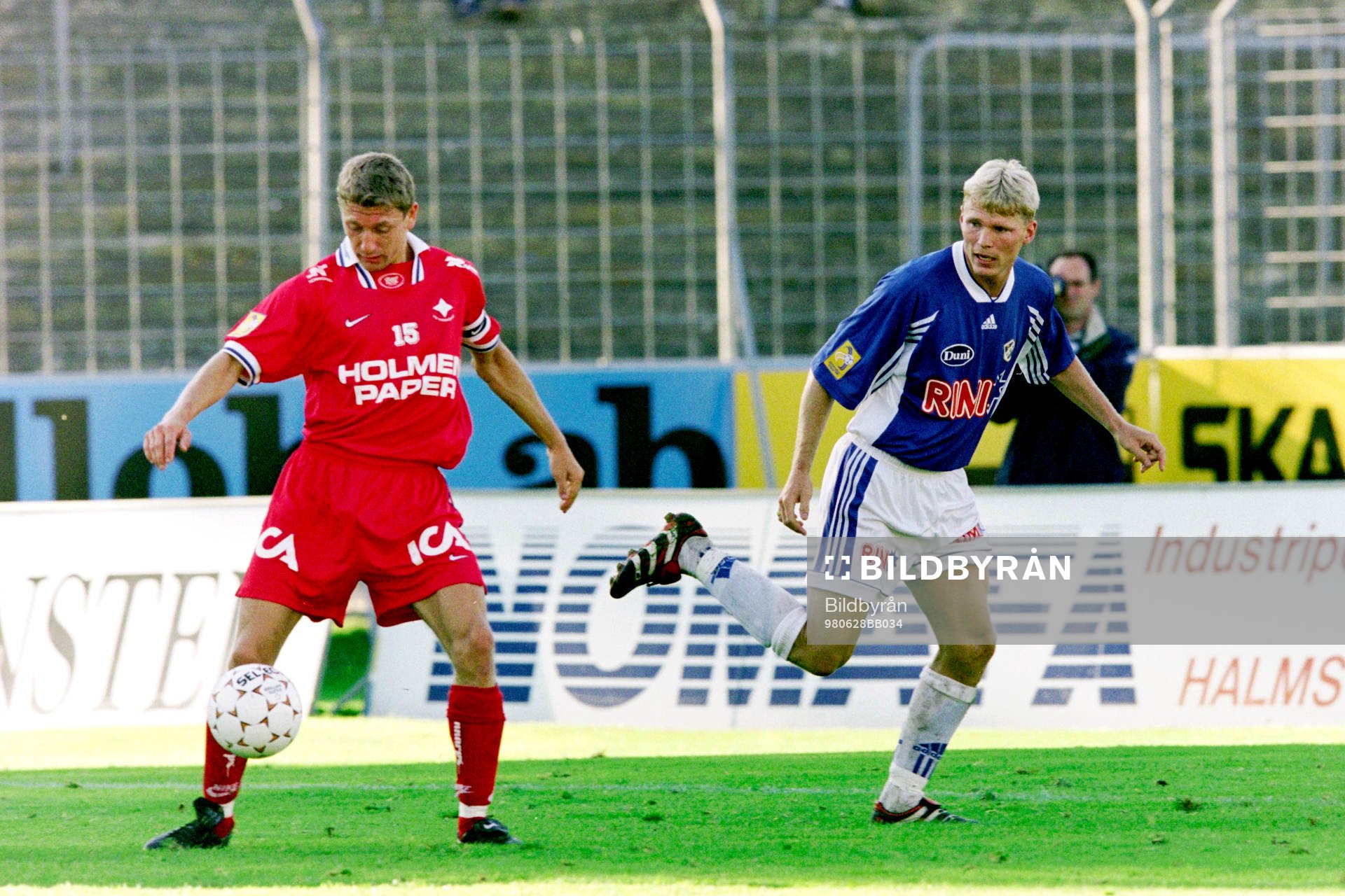 Mikael Hansson, Norrköping och halmstads Mats Lilienberg