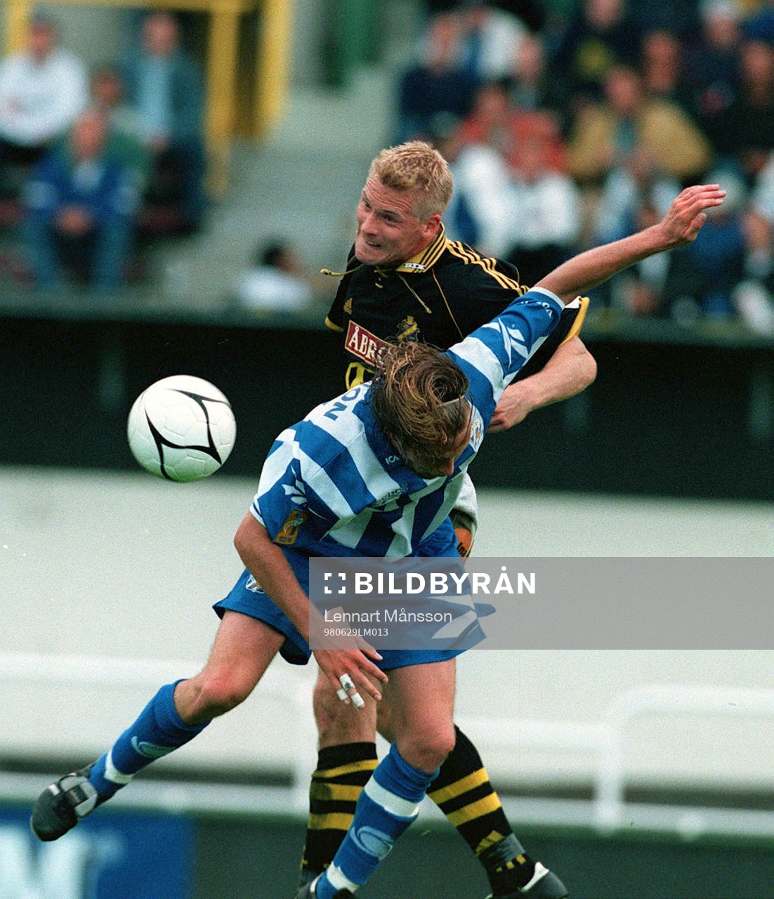 Joakim Persson och Johan Mjällby