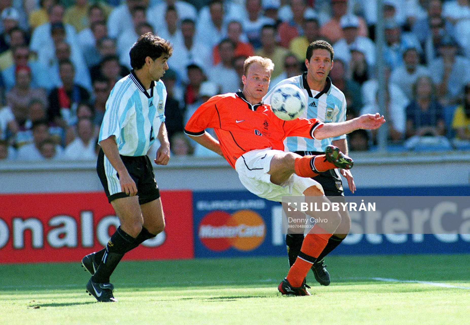 Roberto Ayala, Dennis Bergkamp och Diego Simeone
