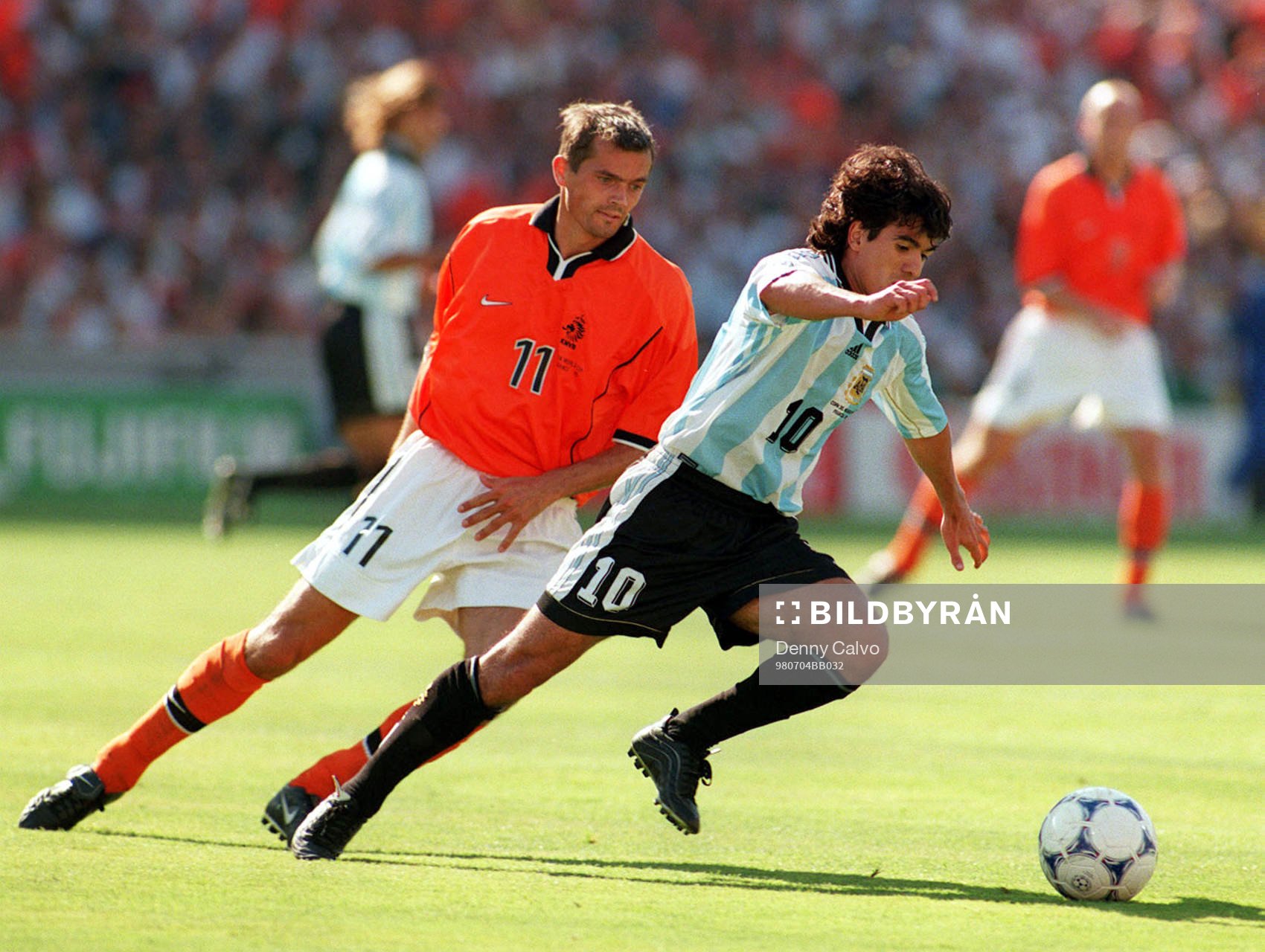 Philip Cocu och Ariel Ortega